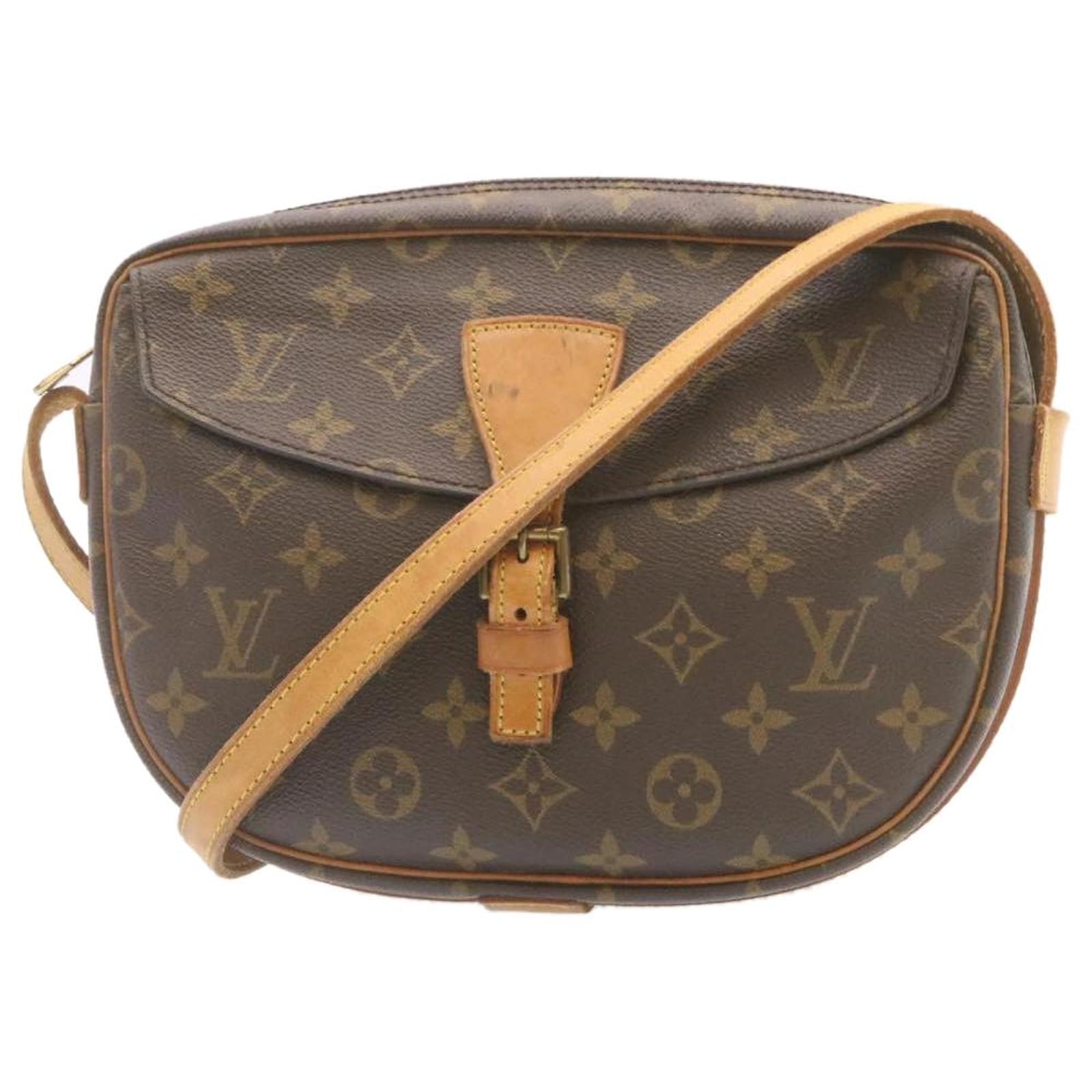 LOUIS VUITTON Monogram Canvas Jeune Fille MM Crossbody