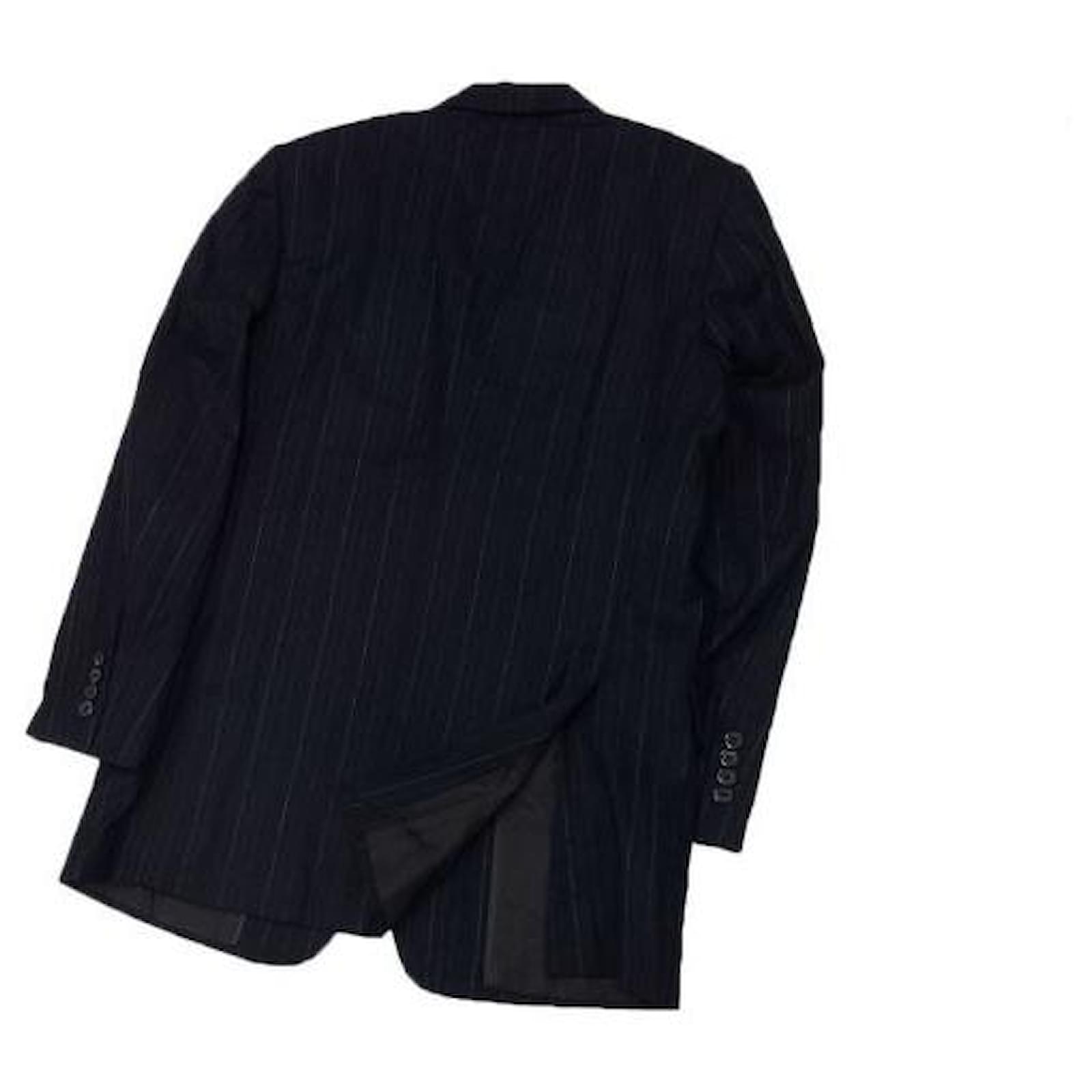 Louis Vuitton Wool Suit Jacket In Black