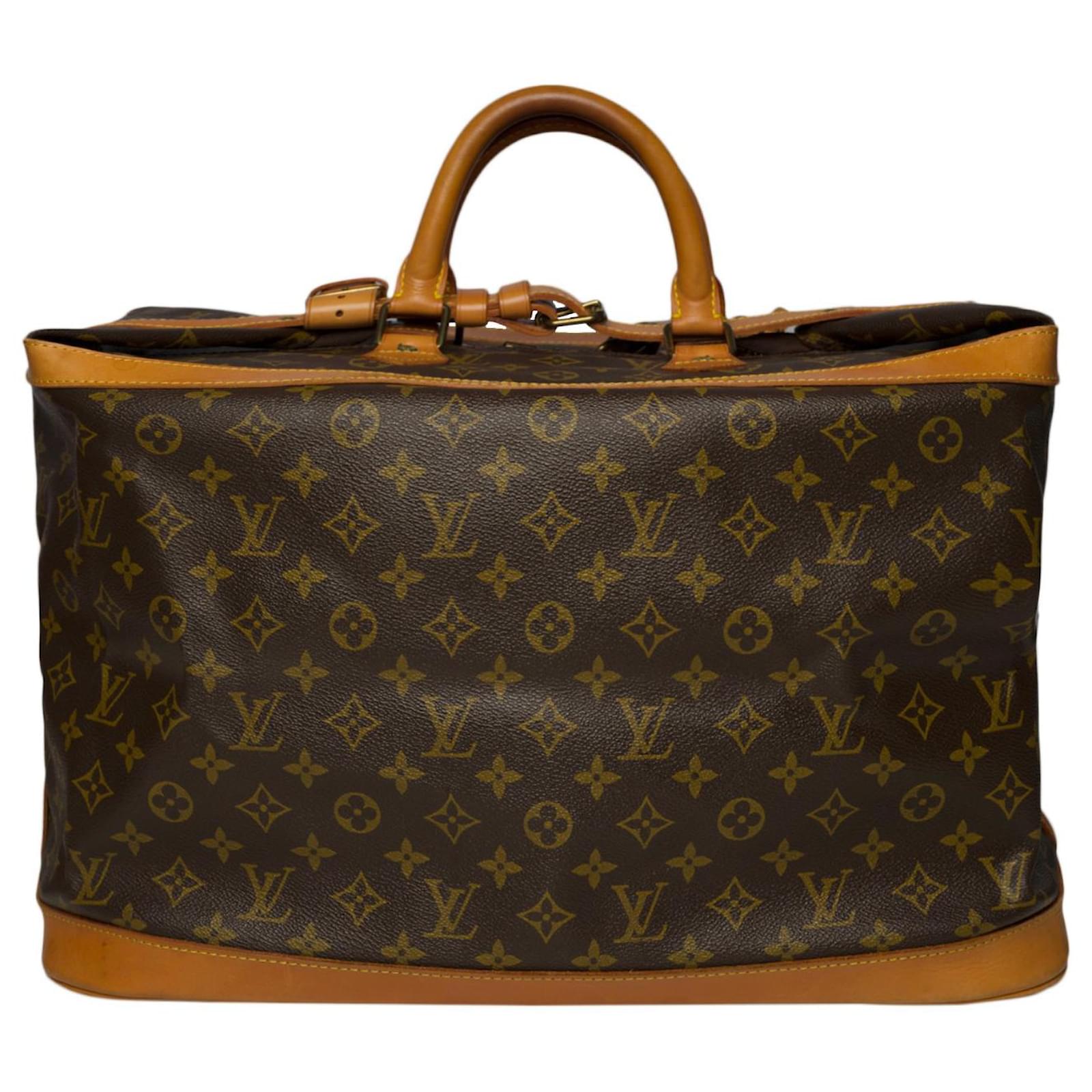 borsa da viaggio louis vuitton cruiser in tela monogram e pelle