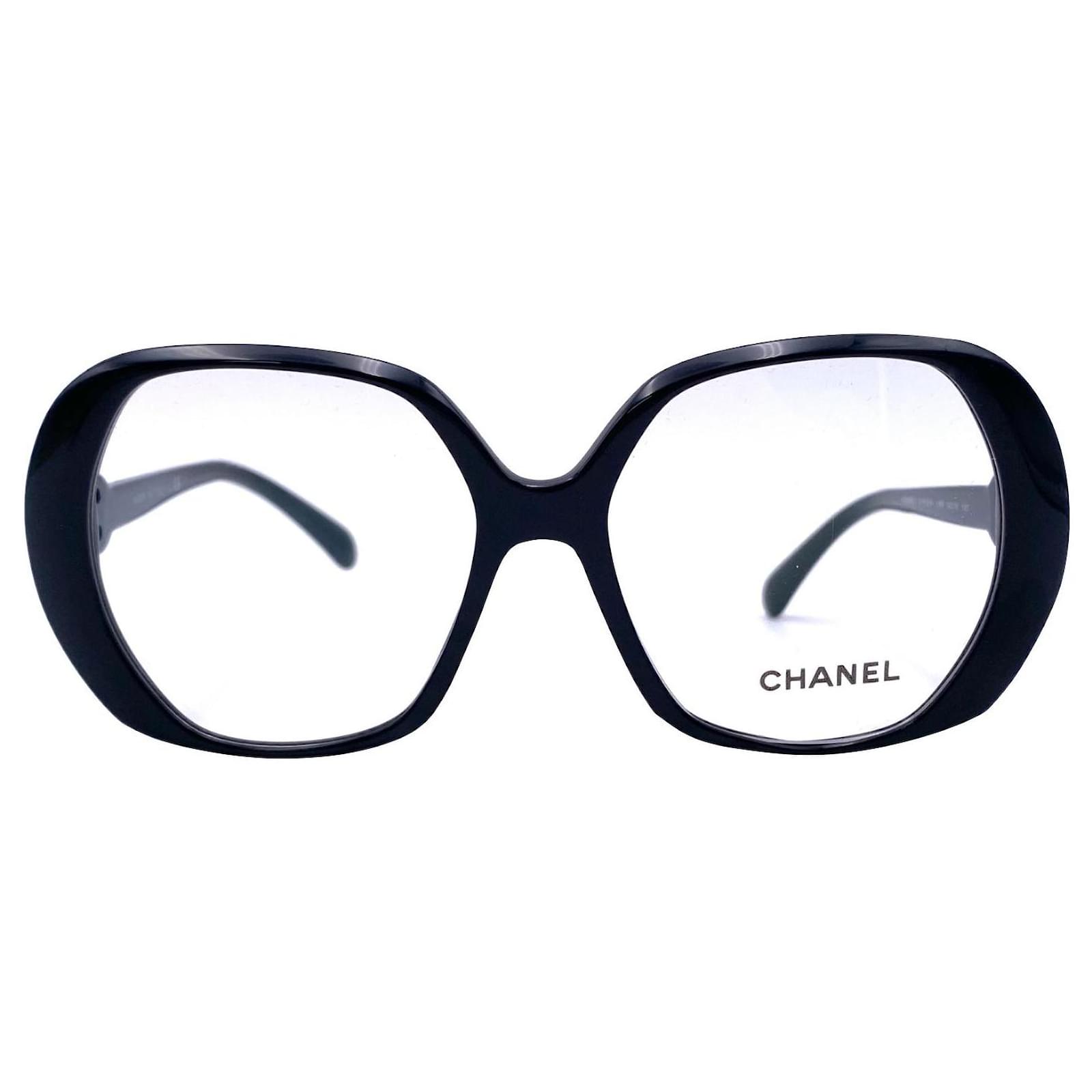 Chanel square black eyeglasses 2021 Nuovo Acetate  - Joli Closet