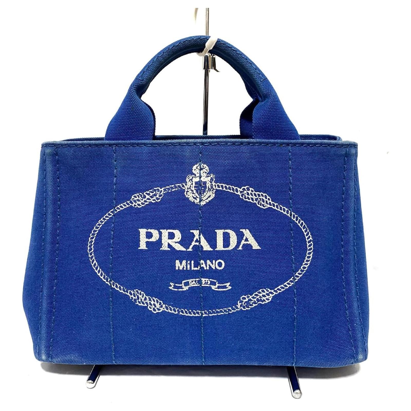 prada canapa blue