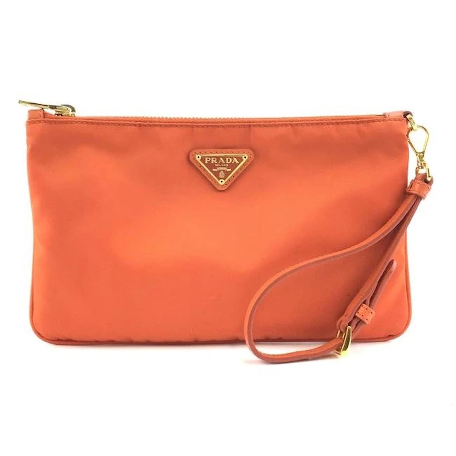 prada wristlet nylon