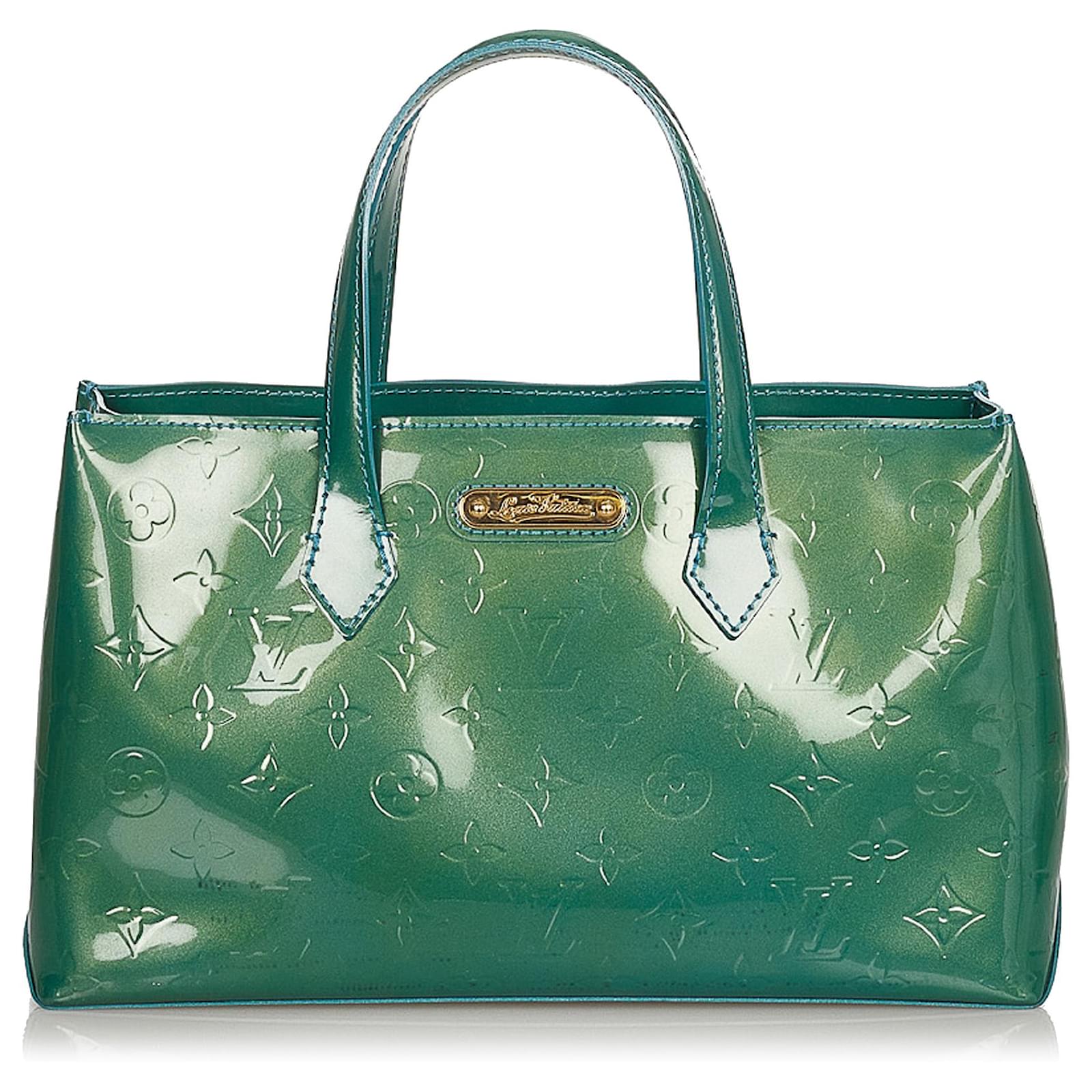 Louis Vuitton Wilshire PM Vernis Green