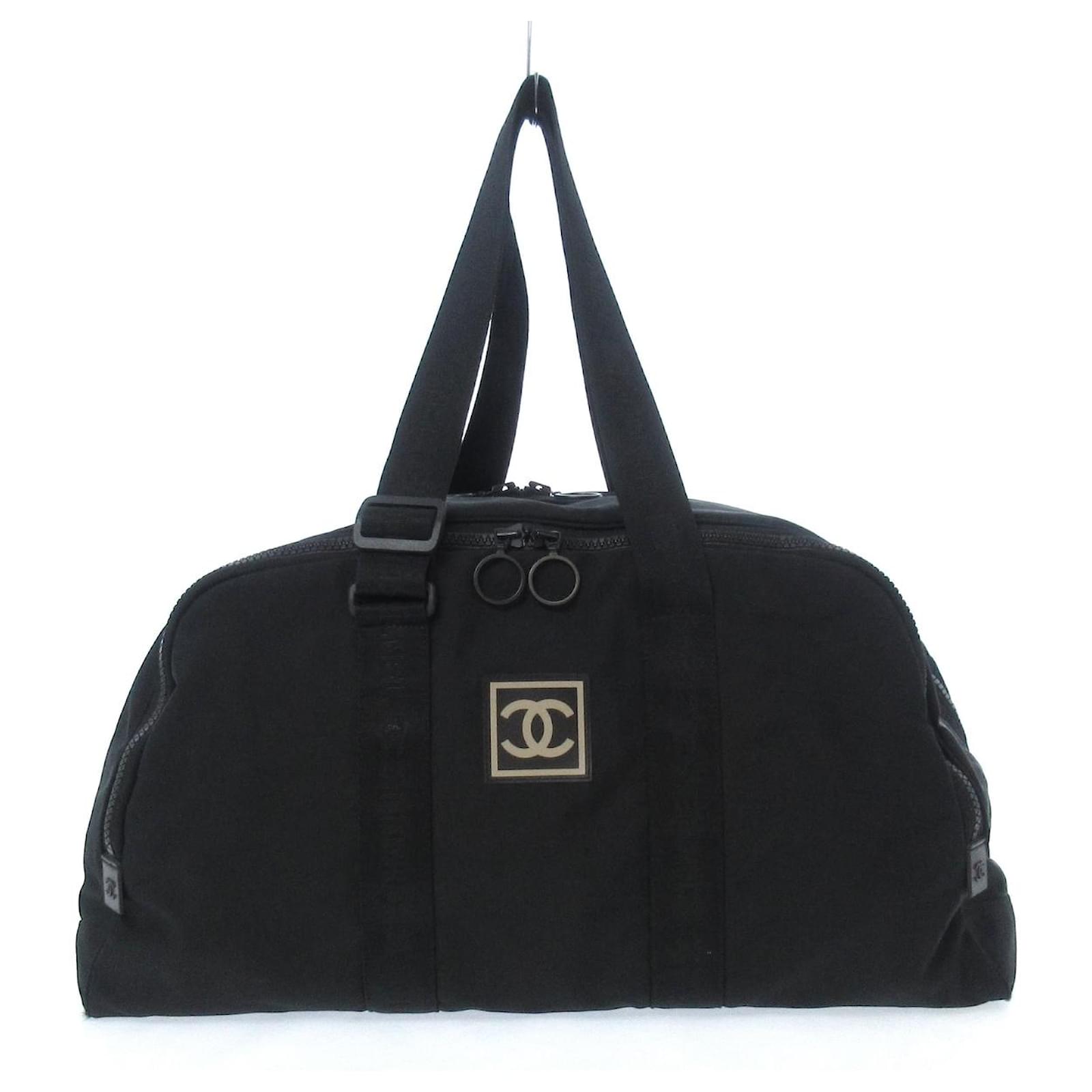 Chanel Travel bag Black Synthetic ref.390870 - Joli Closet