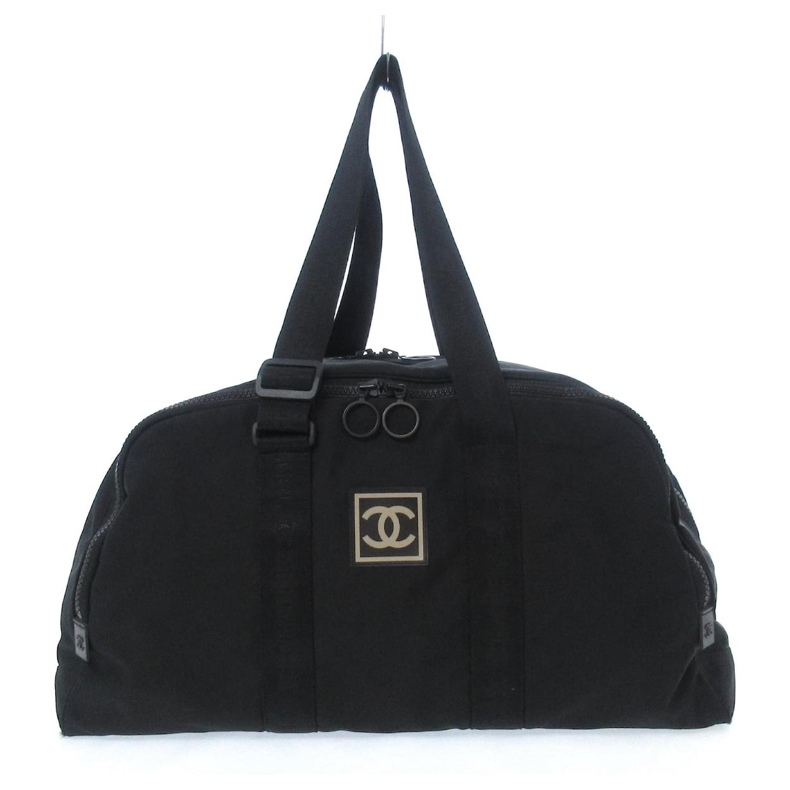 Chanel Sport Line Travel Bag Black