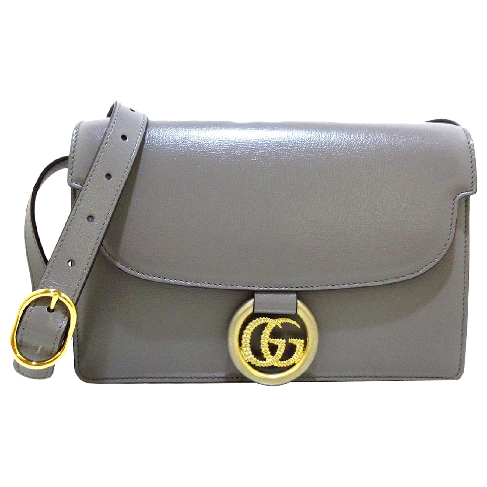 gg ring small leather shoulder bag