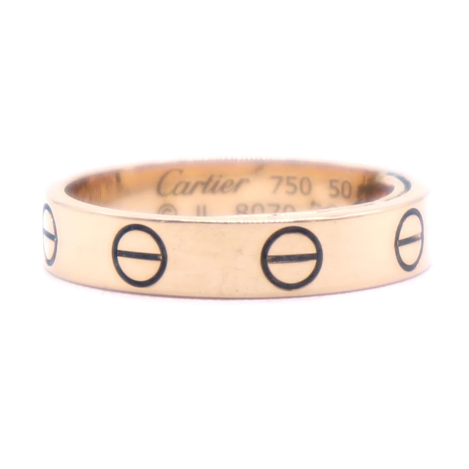 cartier 50 ring size