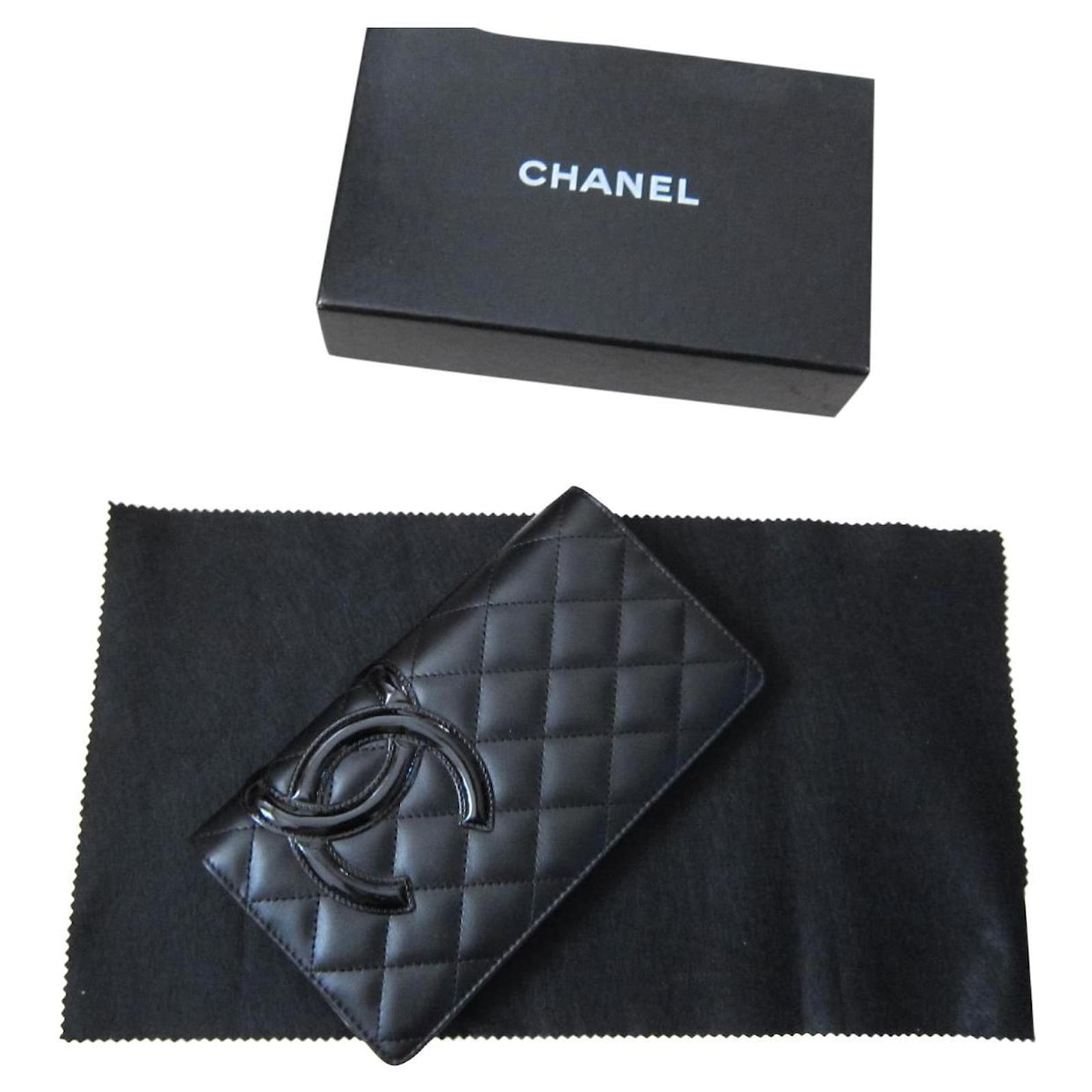 Chanel Cambon Black Leather ref.392103 - Joli Closet