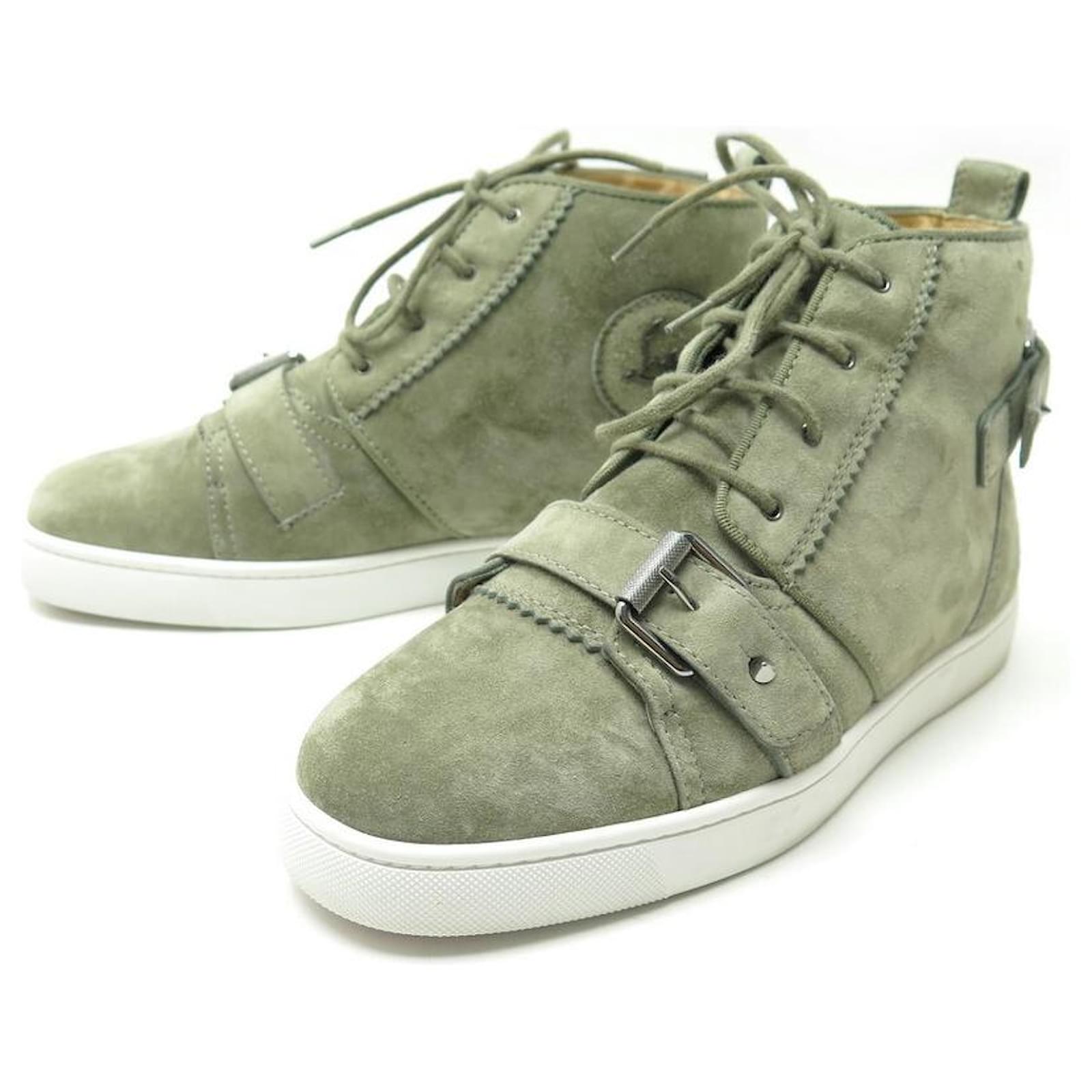 Christian Louboutin suede sneakers