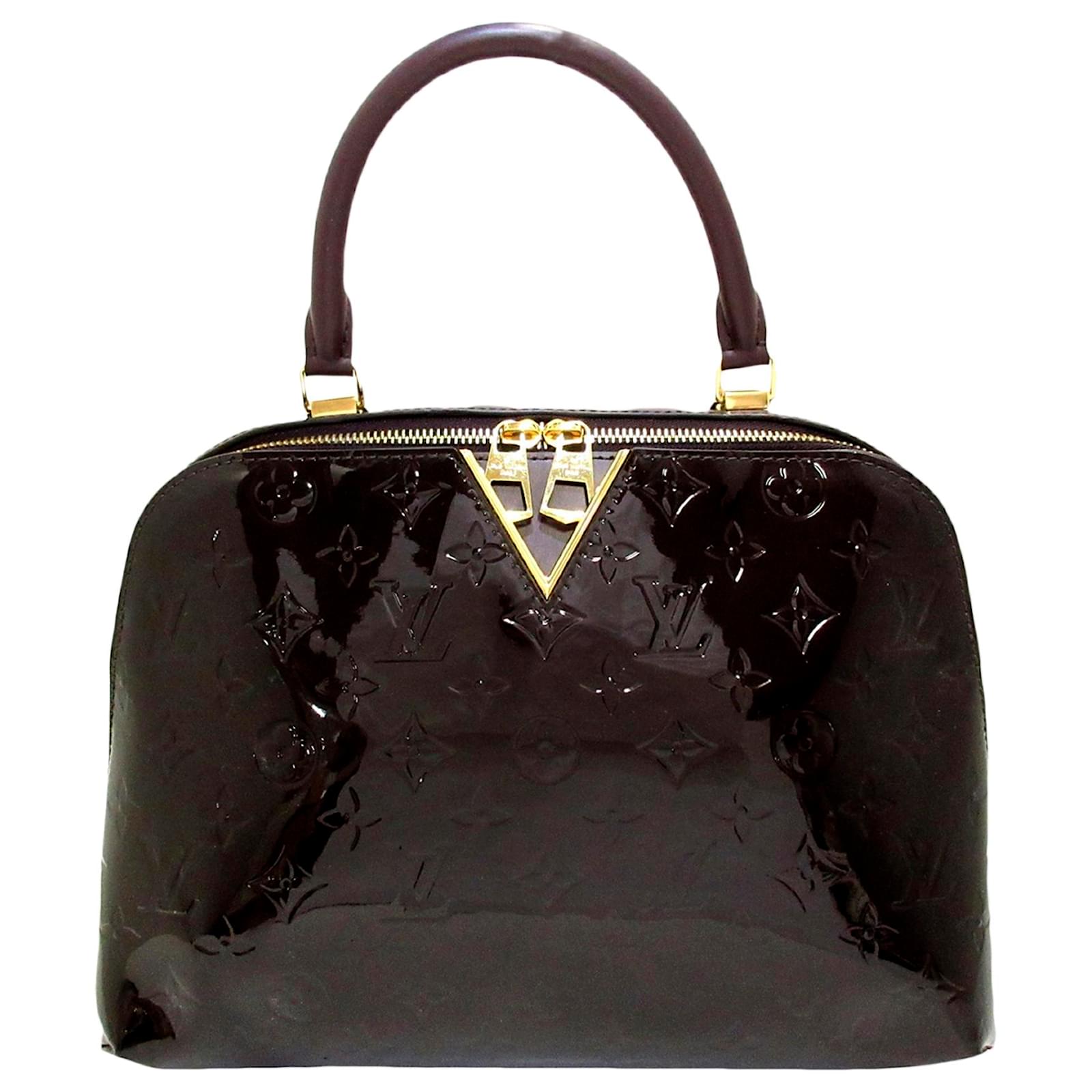 Louis Vuitton Melrose Patent Leather Handbag