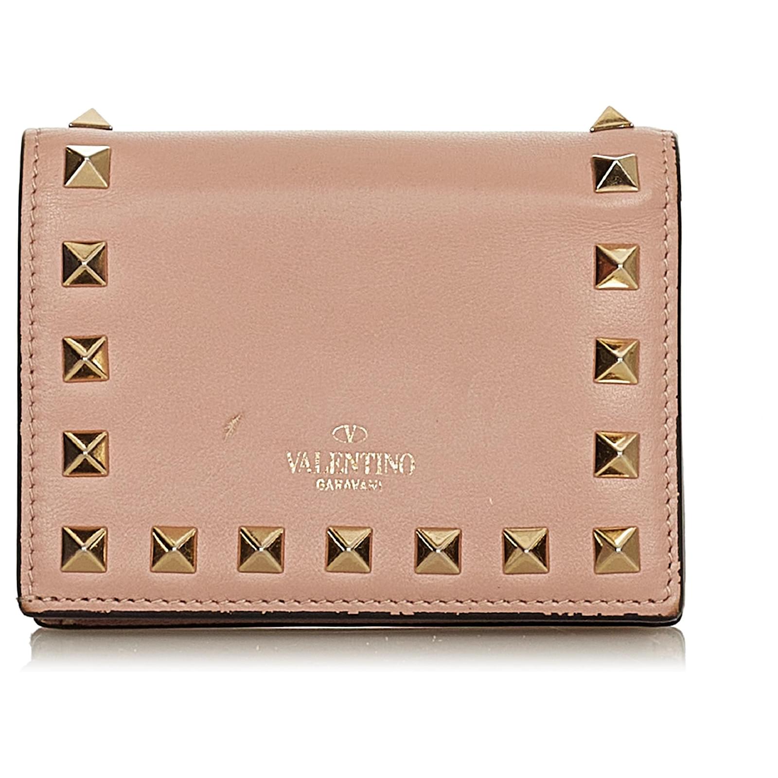 valentino brown wallet