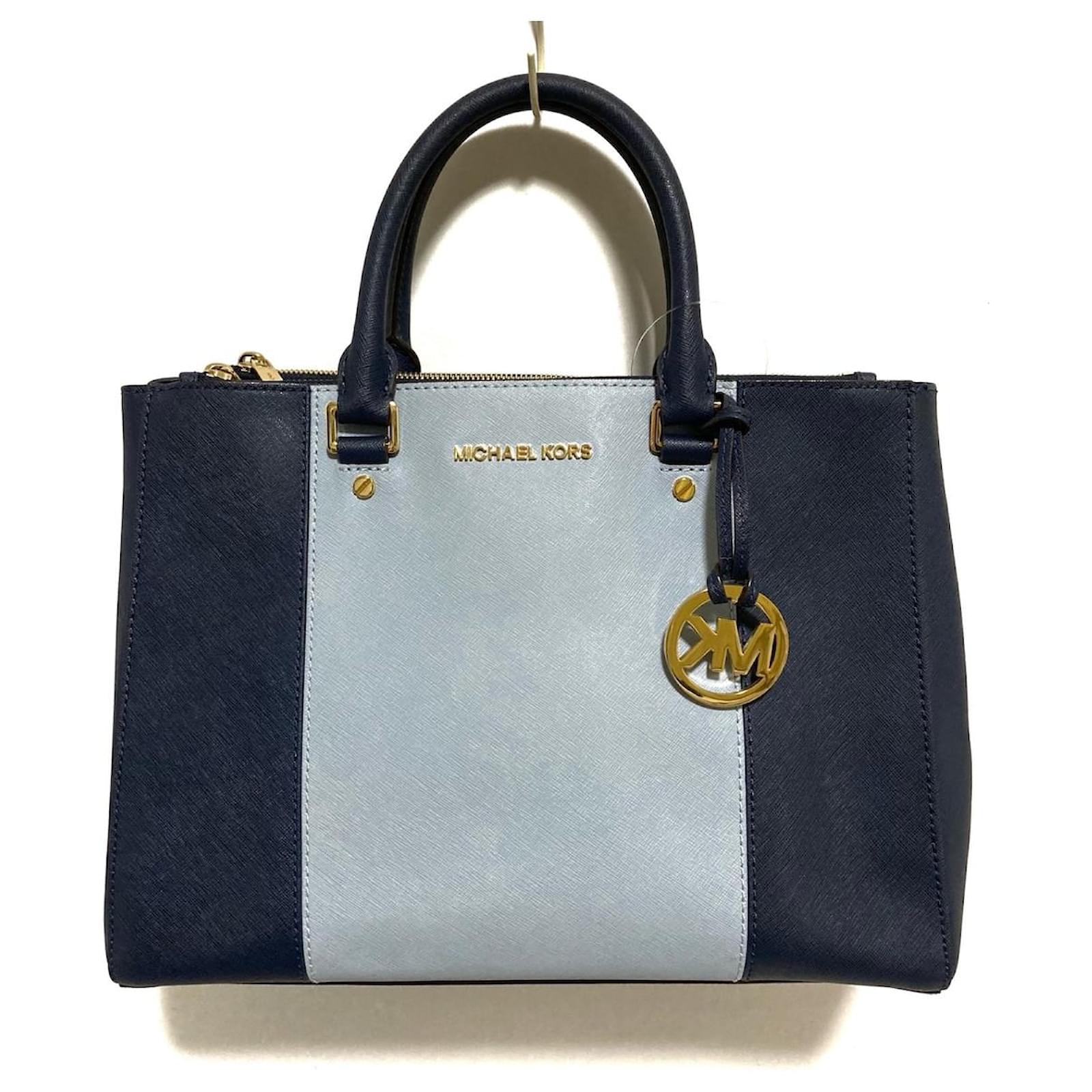 Bolso Michael Kors Azul marino Cuero  - Joli Closet