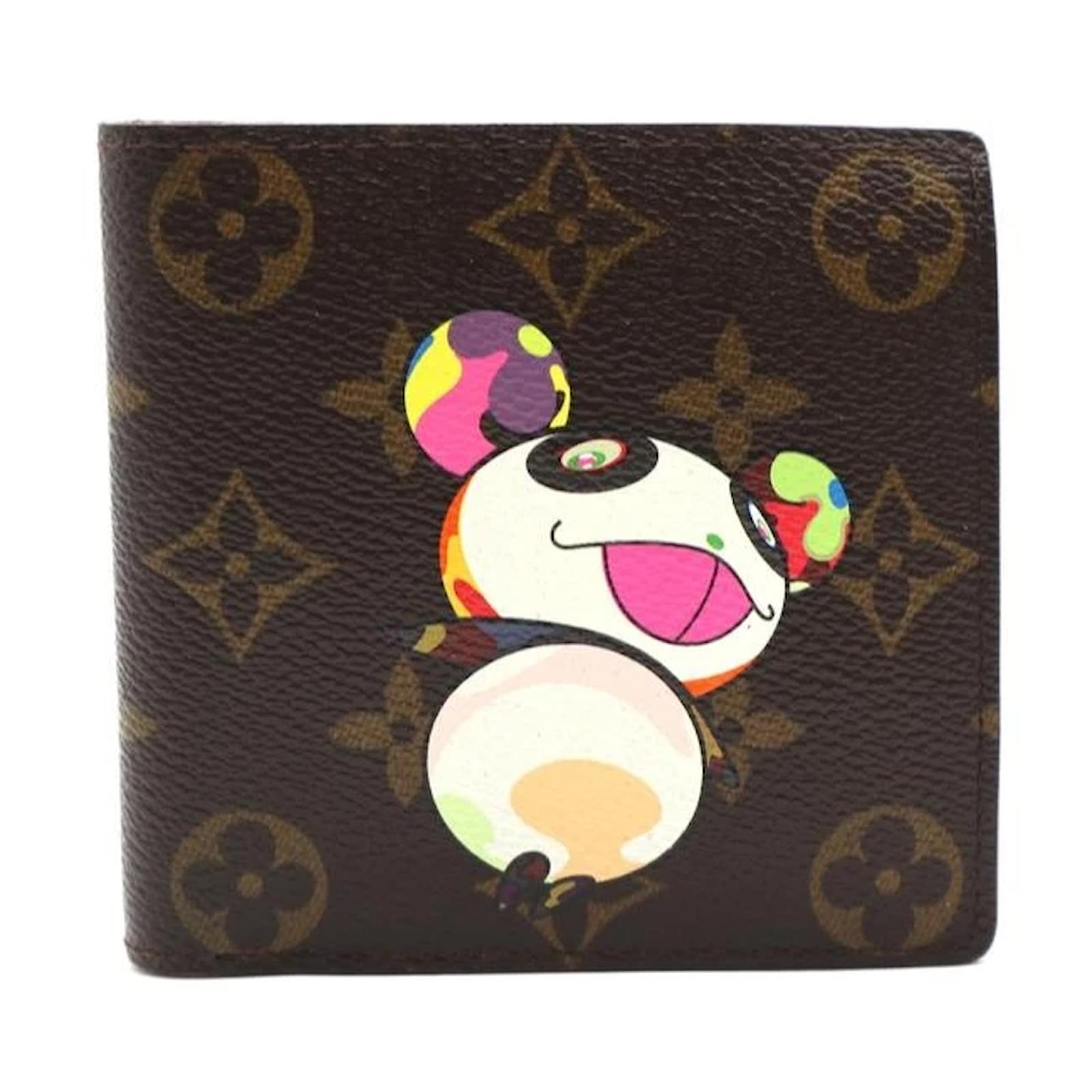 LOUIS VUITTONTakashi Murakami Monogram Panda Portmone ZipLong Wallet  M61729
