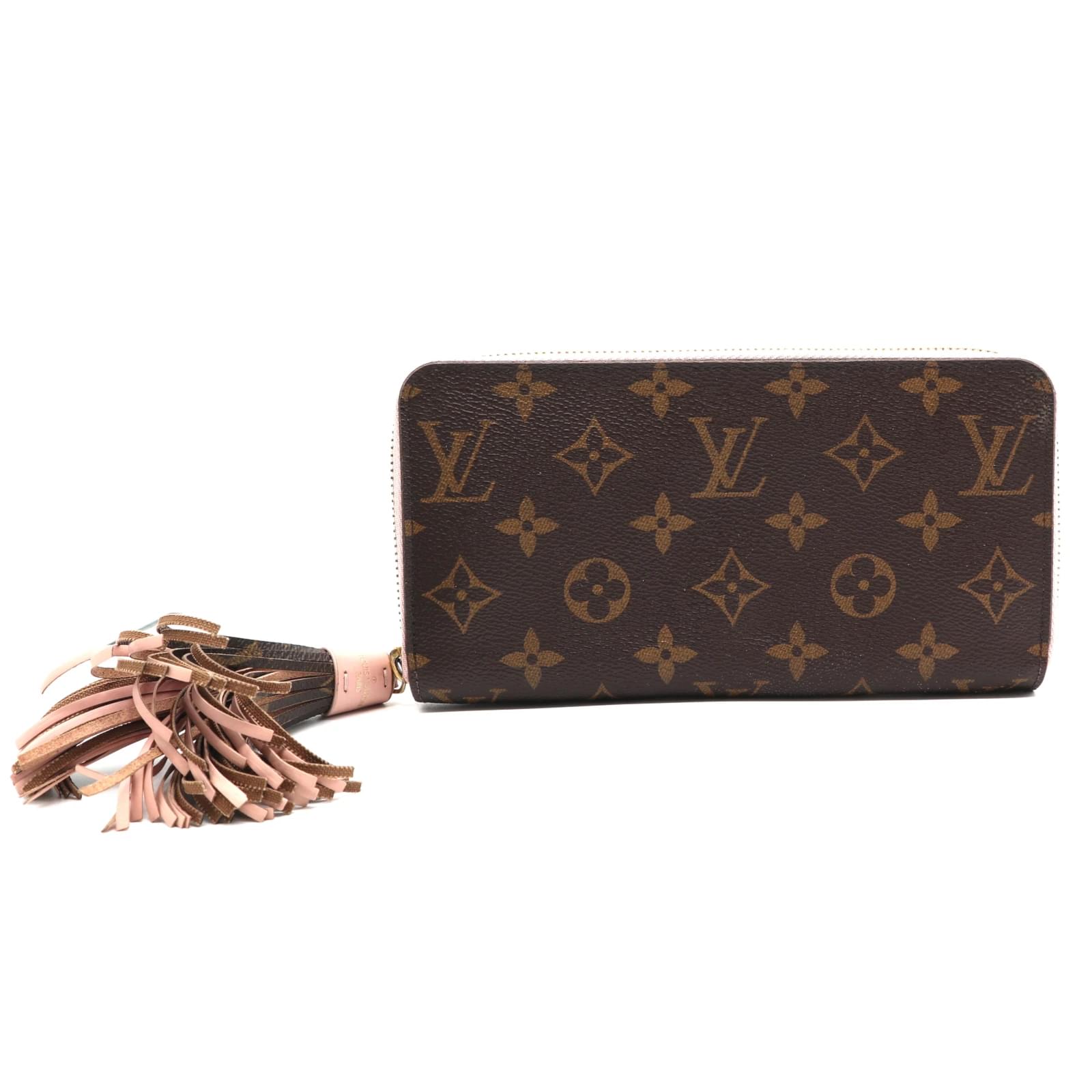 Louis Vuitton Monogram Tassel Zippy Organizer Long Wallet Brown Leather  ref.393131 - Joli Closet