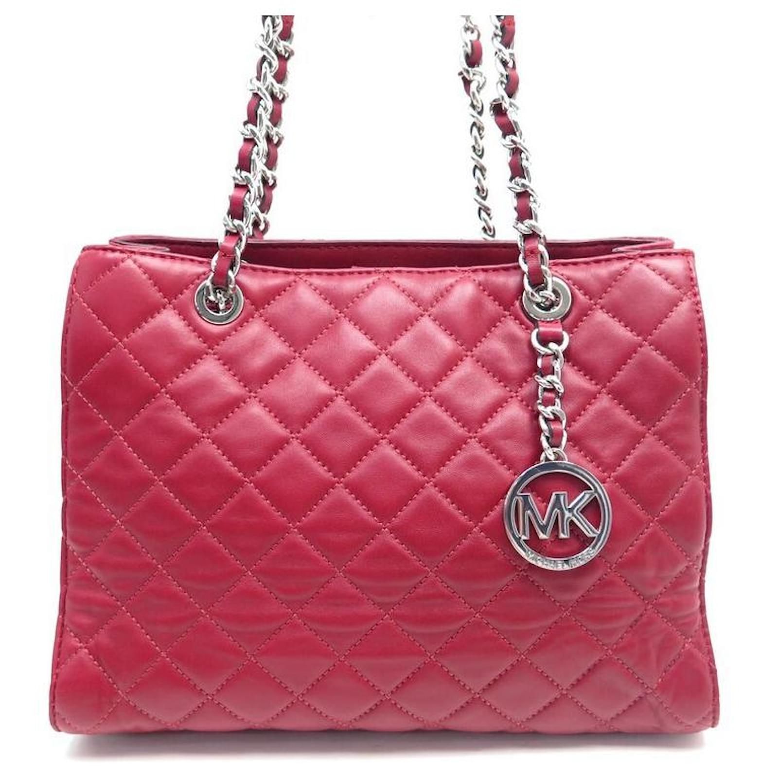 Michael kors susannah quilted tote online