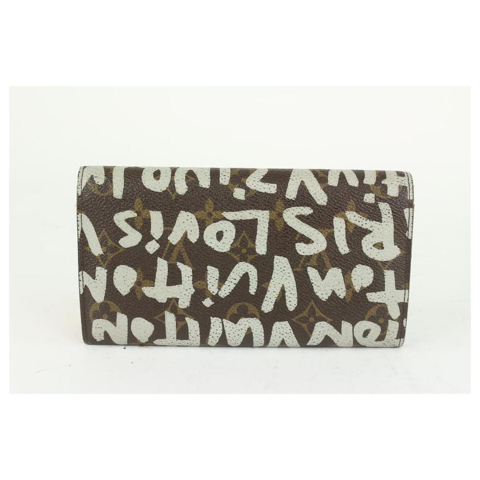 Louis Vuitton Monogram Porte Tresor Trifold Sarah Long Flap Wallet