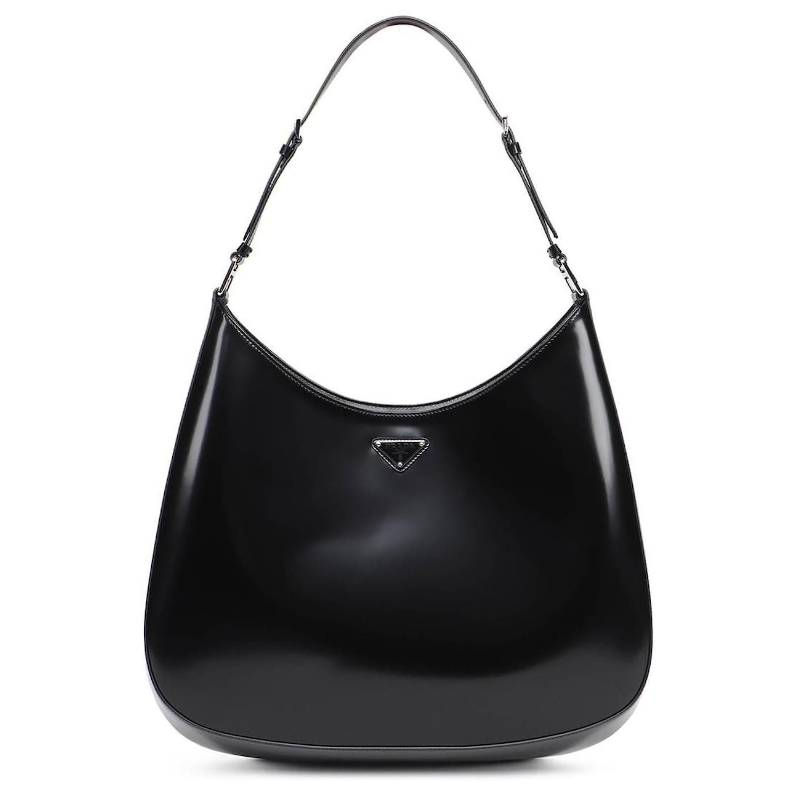Prada Cleo Tasche neu Schwarz Leder Joli Closet