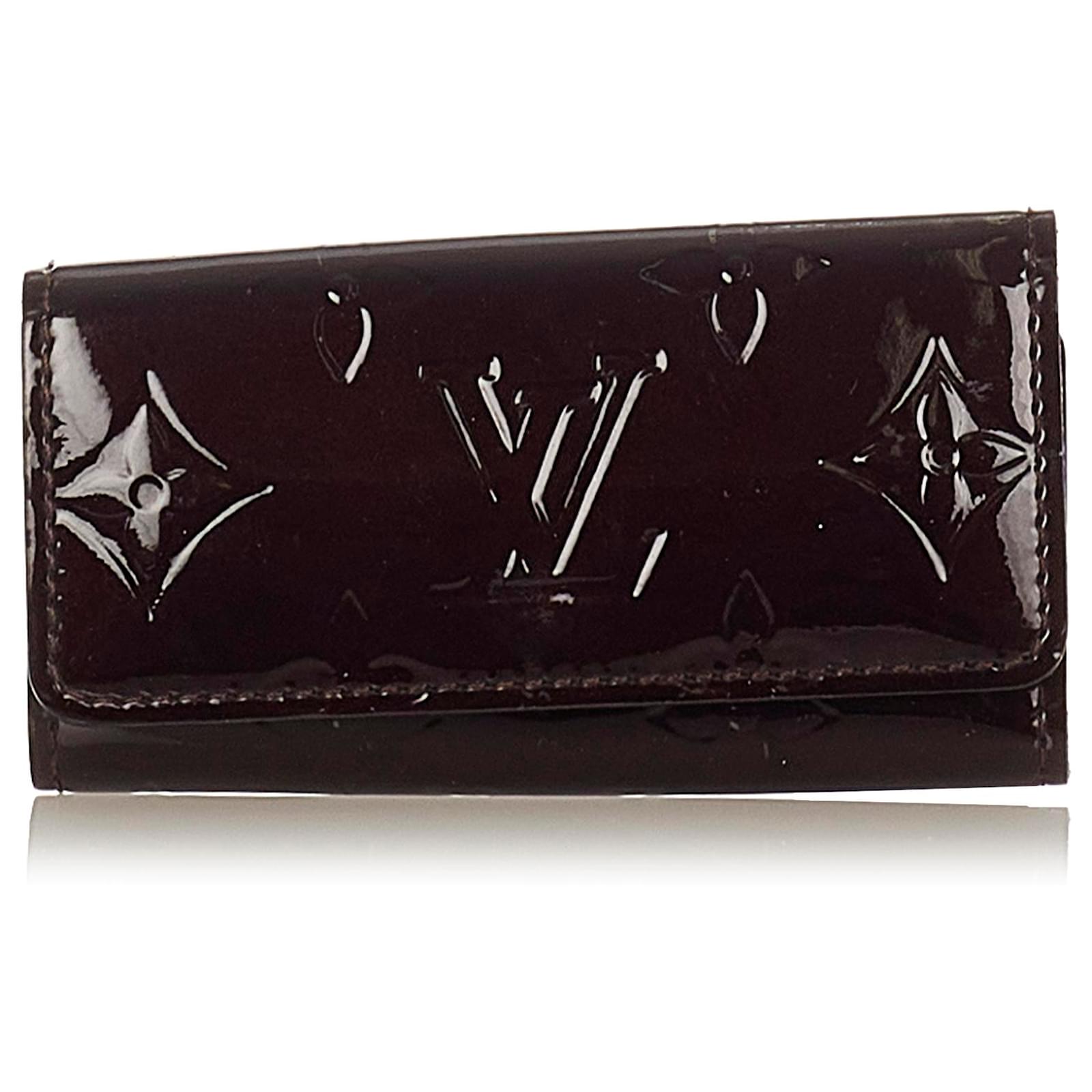 Louis Vuitton Purple Vernis Multicles 4 Key Holder Leather Patent leather  ref.395211 - Joli Closet
