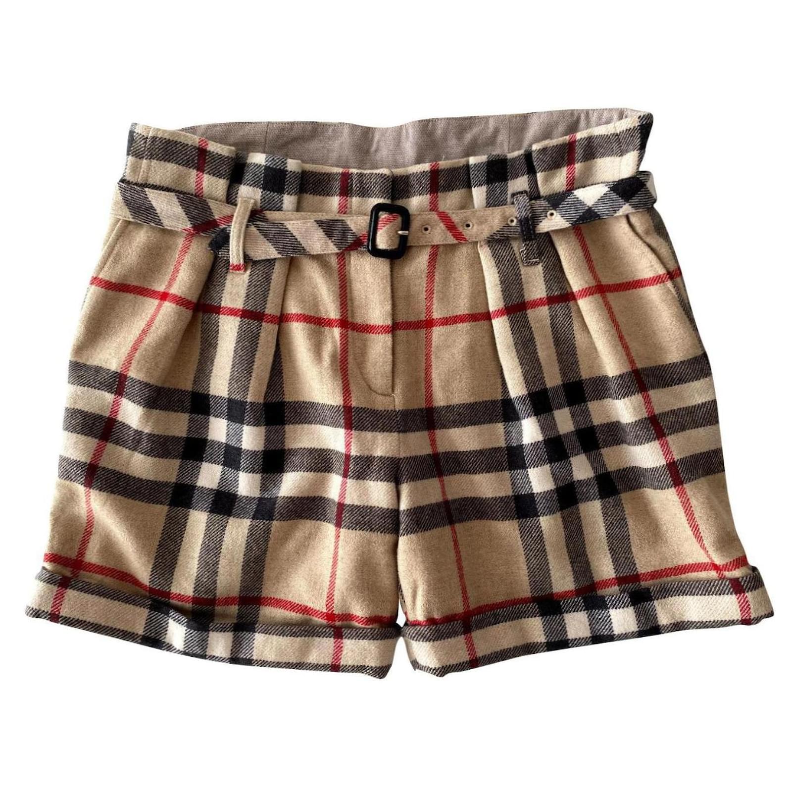 Burberry 2024 wool shorts