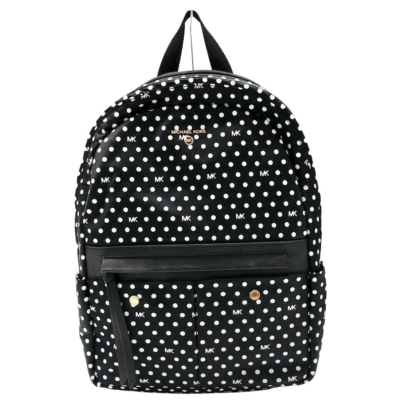 michael kors polka dot backpack