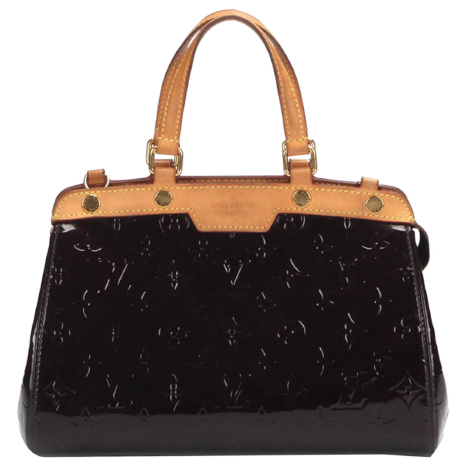 Louis Vuitton Black Vernis Brea PM Leather Patent leather ref.395980 - Joli  Closet