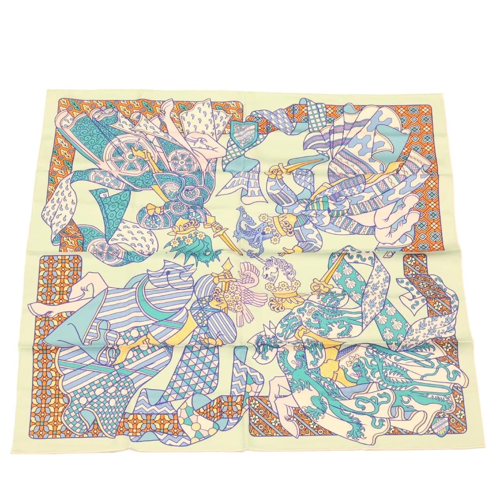 hermes scarf dimensions