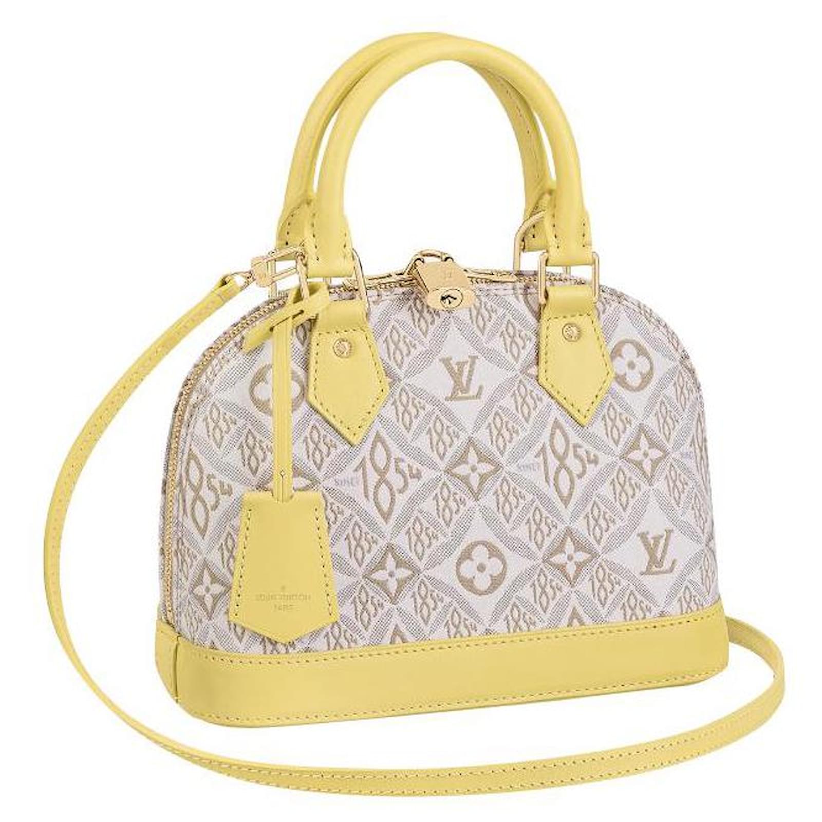 Louis Vuitton, Bags, Louis Vuitton Epi Alma Bb Shoulder Bag Yellow