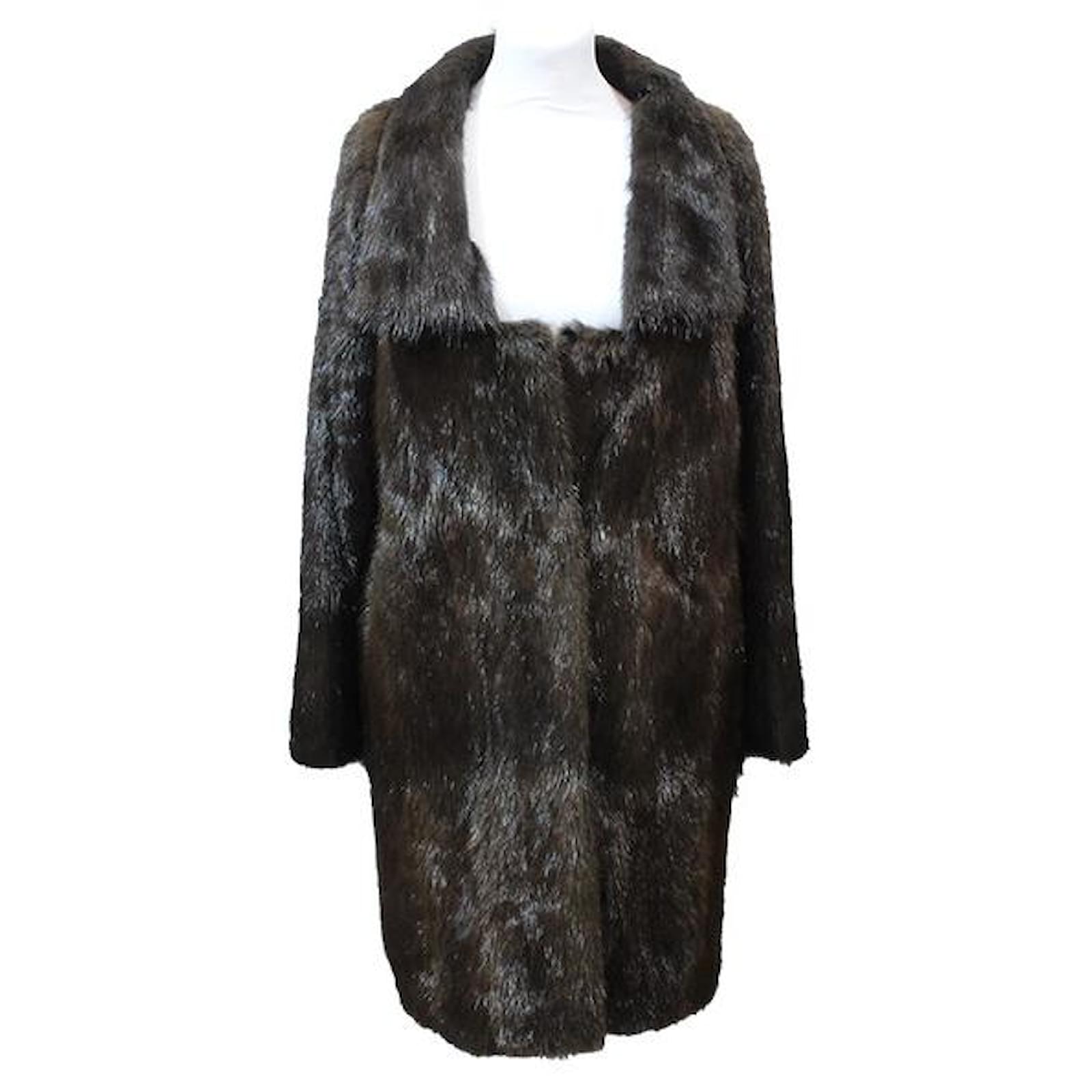 chloe mink coat