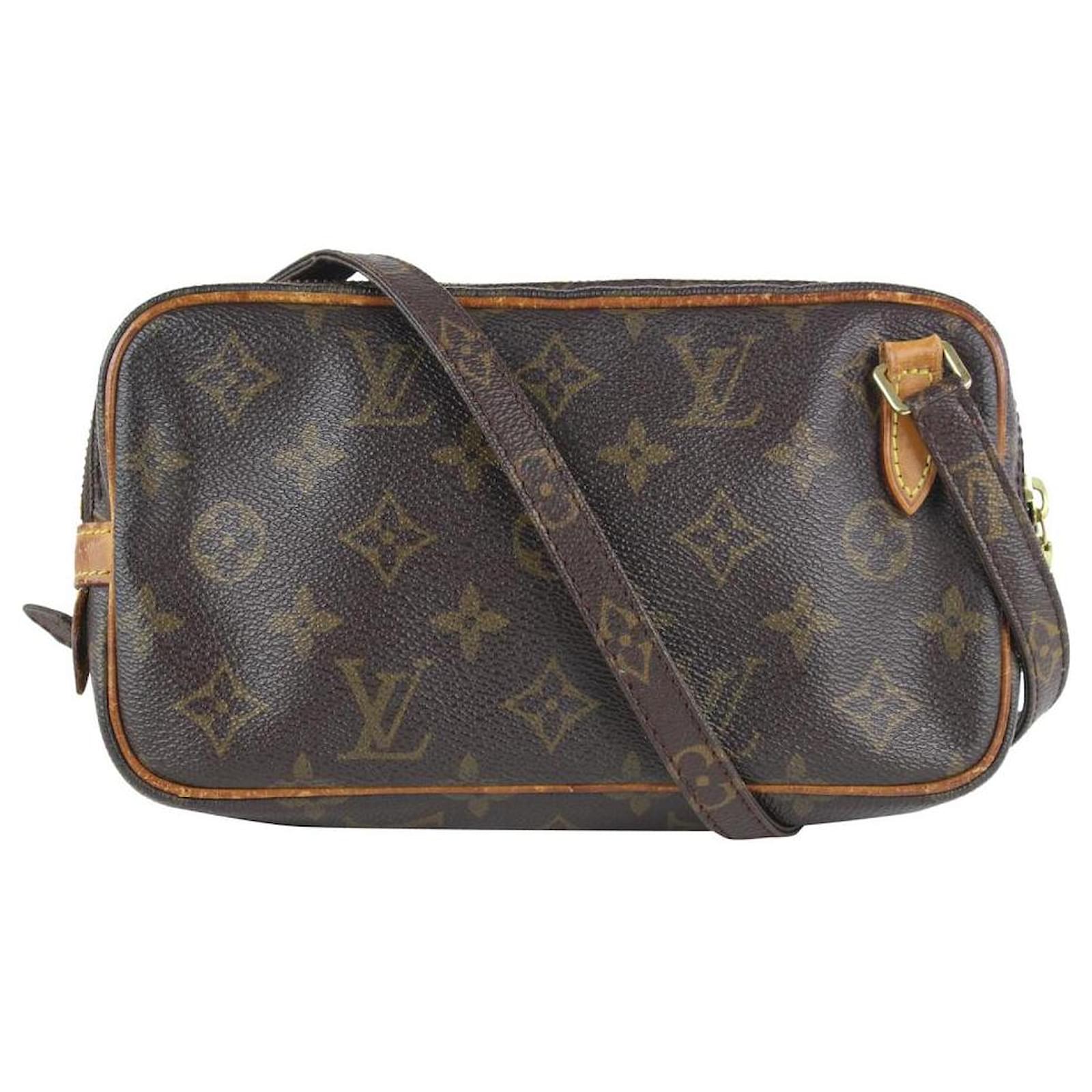 Louis Vuitton Monogram Pochette Marly Bandouliere 8LV1018 Leather