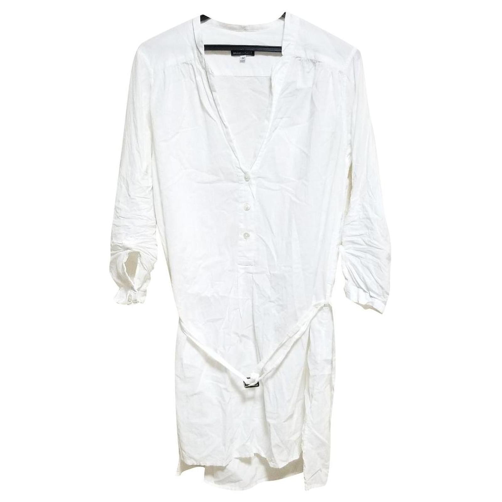 Gevoel van schuld gijzelaar dividend Used] Ann Demeulemeester Dress Size 34 S Ladies White Cotton ref.399113 -  Joli Closet