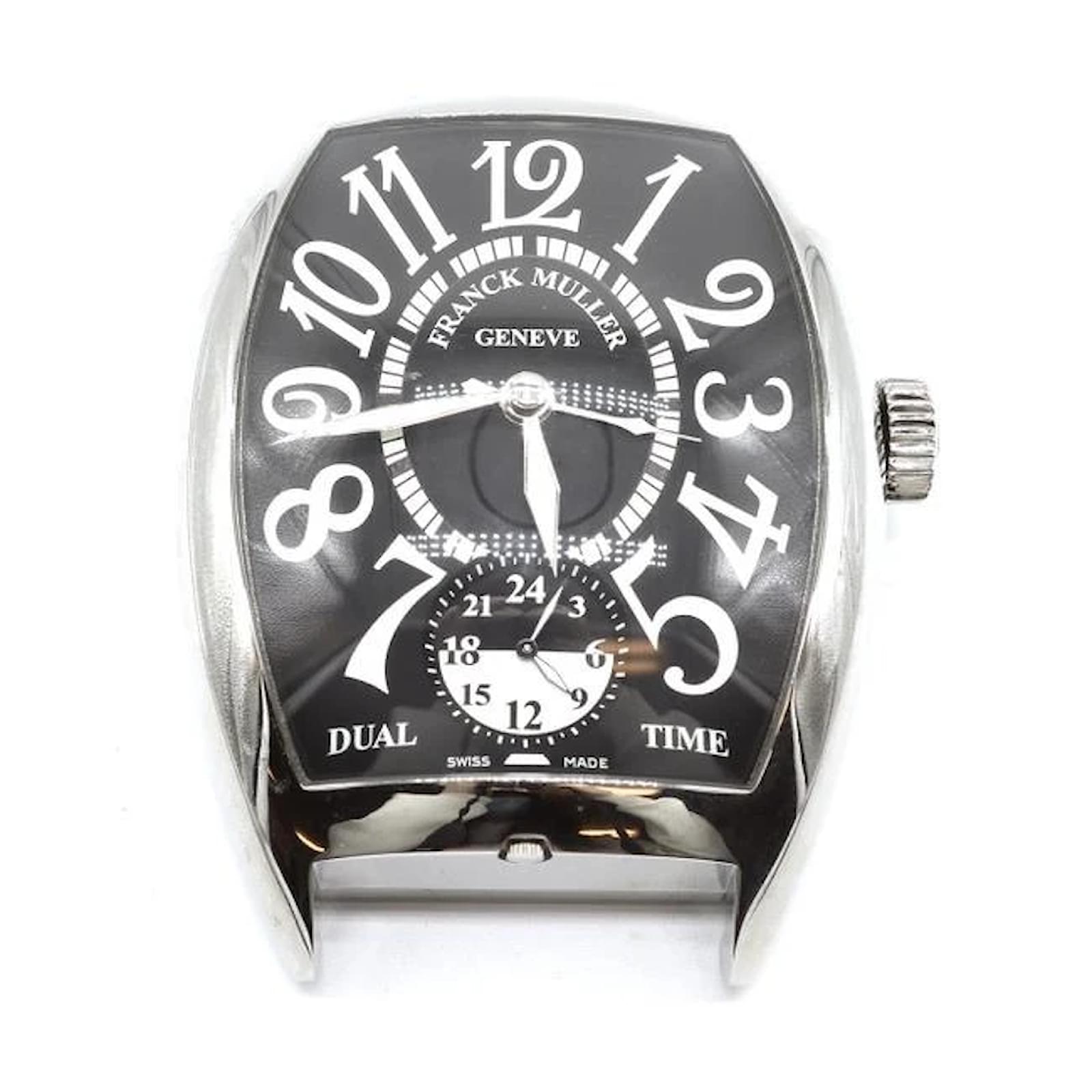 Franck Muller Travel Alarm Clock Two Time Zone Watch