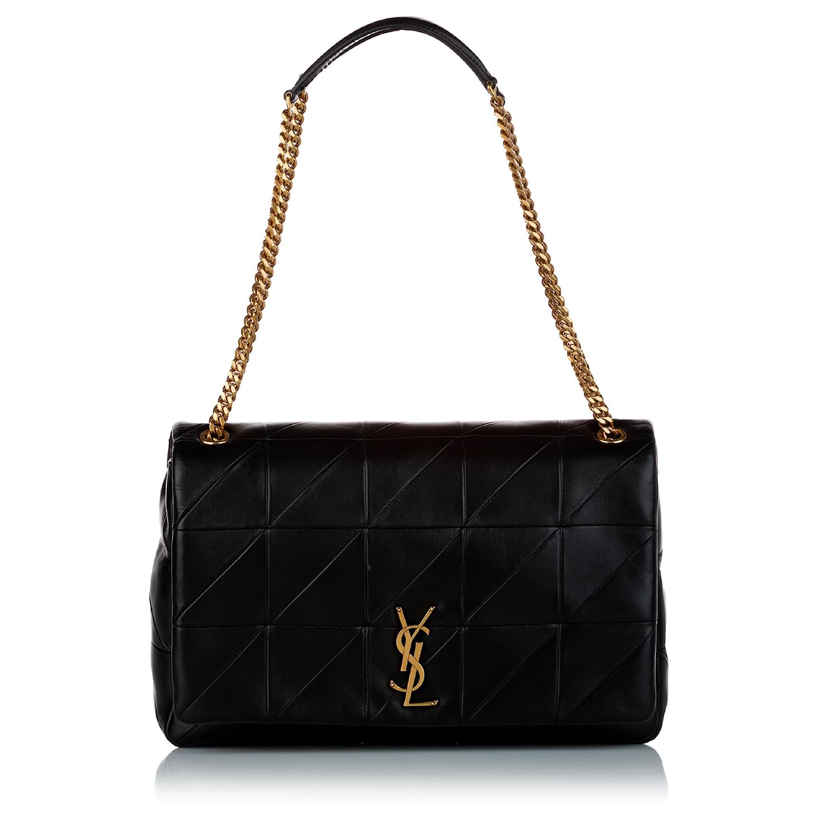 Sac Bandoulière Sac Jamie Ysl Grand Sac Jamie En Cuir Noir