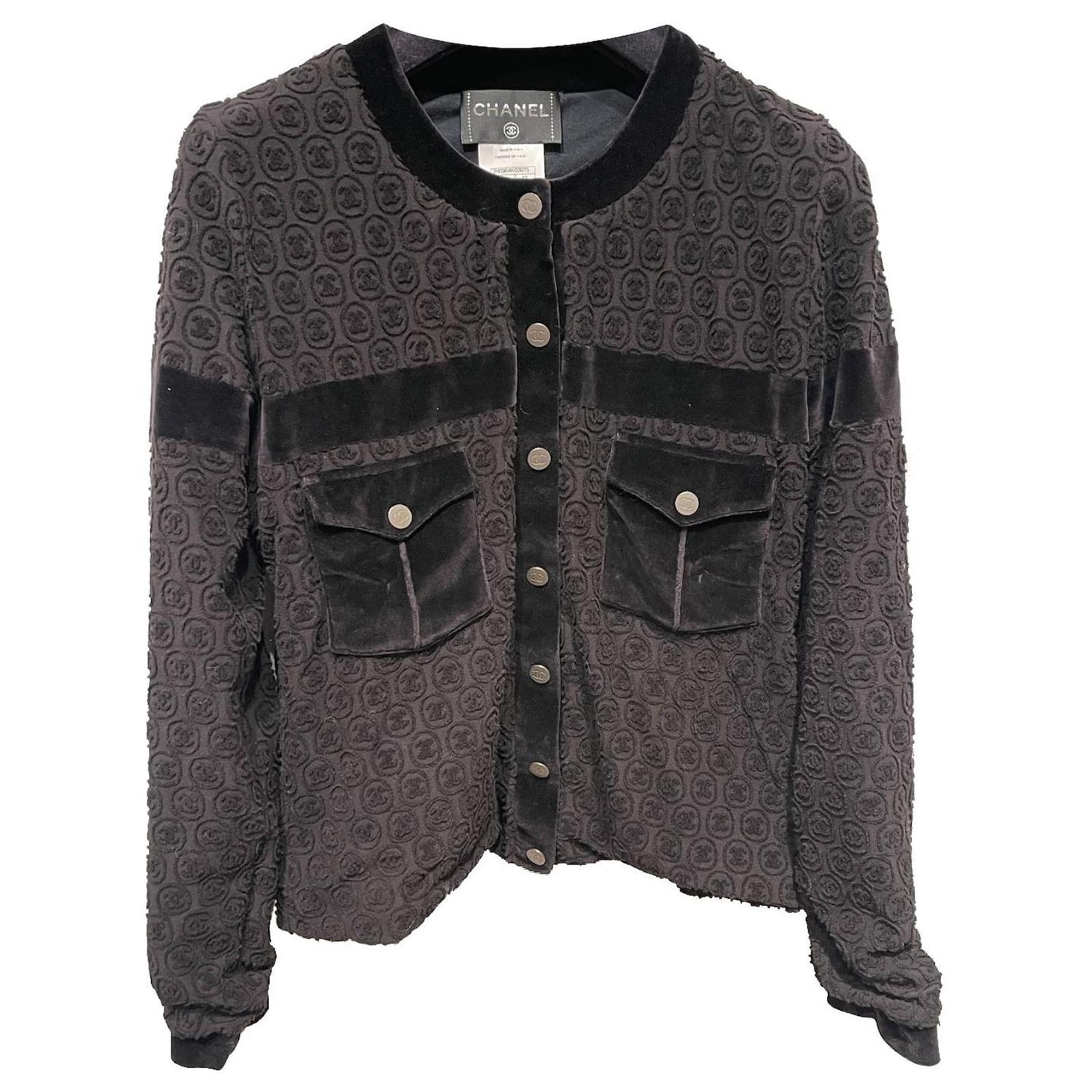 Chanel Knitwear Black Cotton ref.400236 - Joli Closet