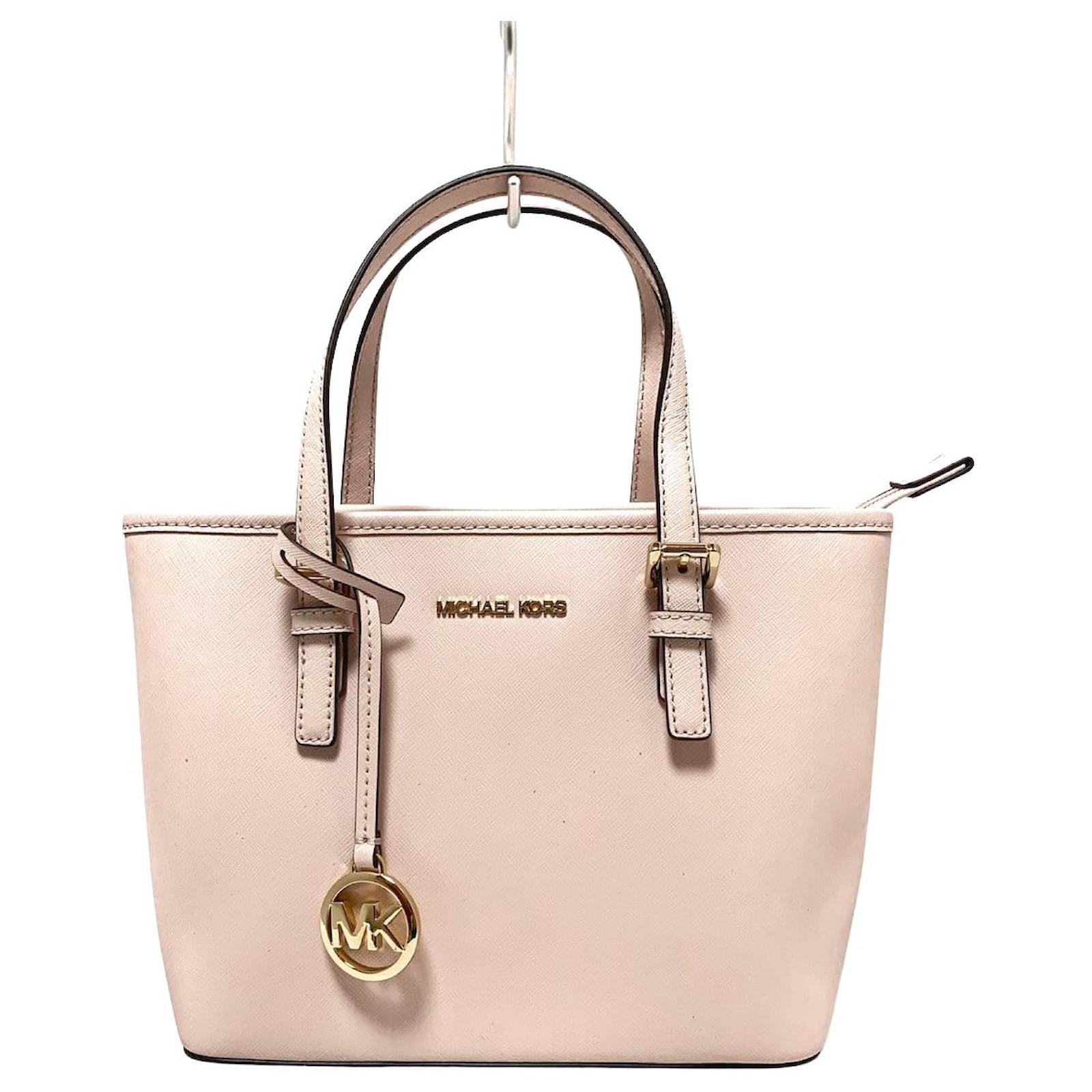 Bolso Michael Kors Rosa Cuero  - Joli Closet