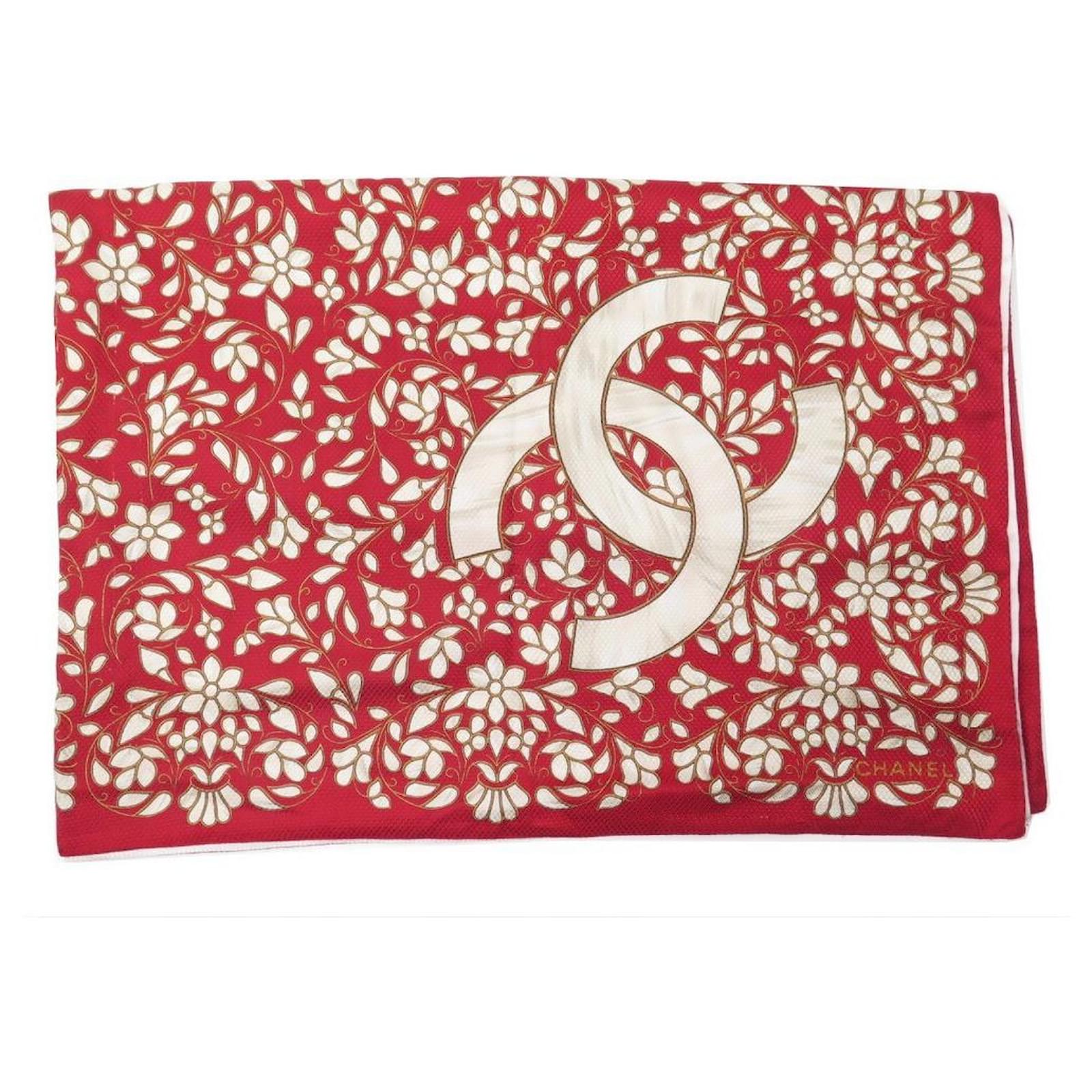 Foulard En Soie 100% Fait Main – Roulotté Main 78cm, Vintage Marron