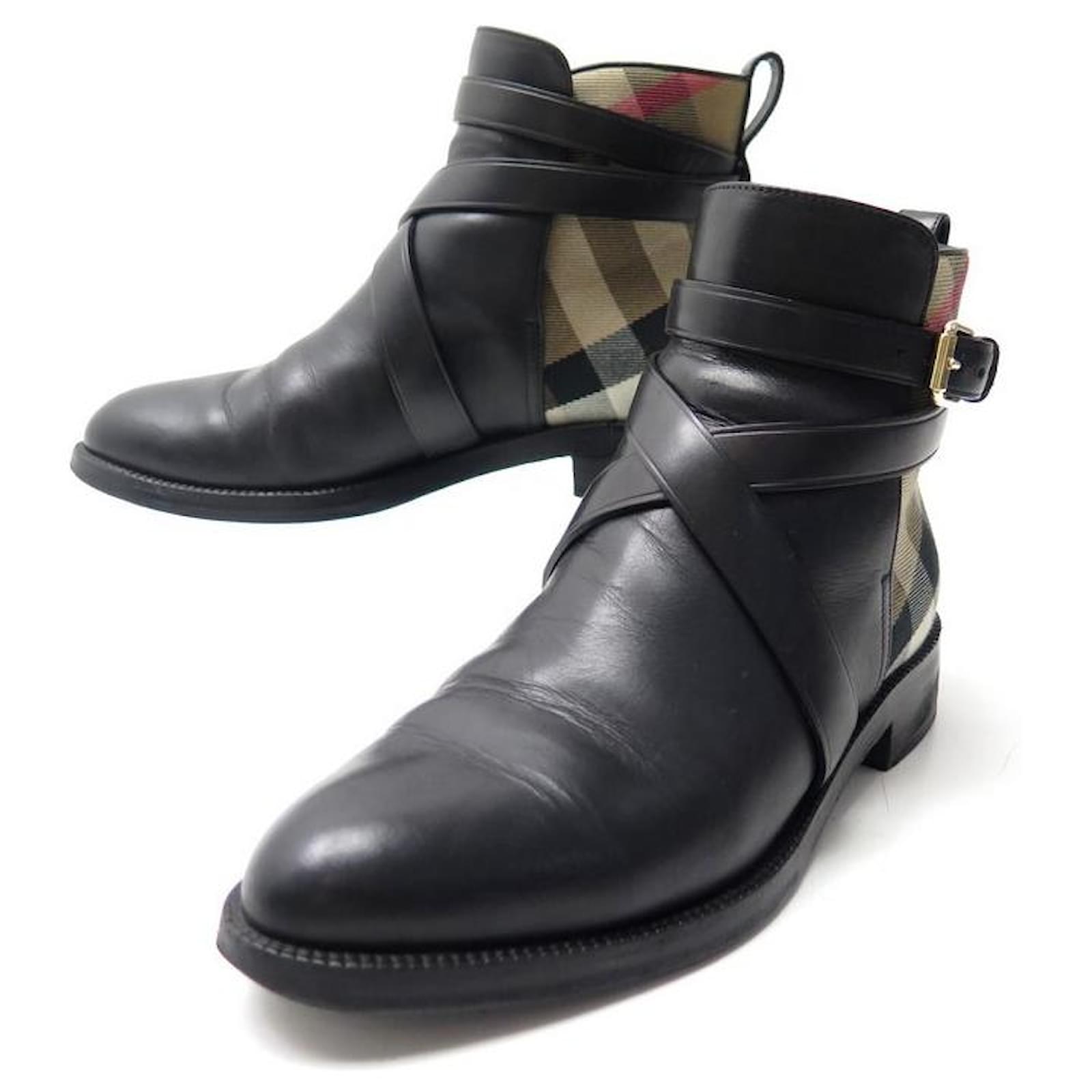 stiefeletten burberry