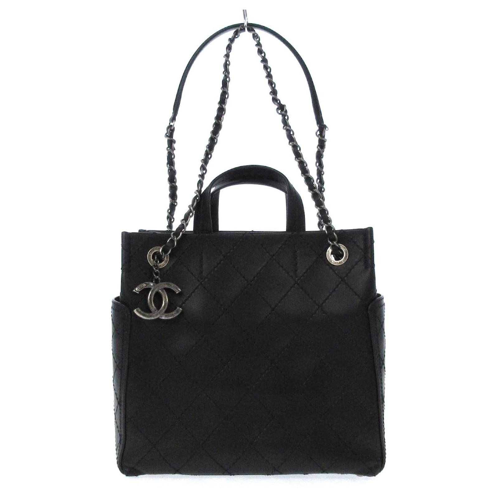 Chanel Wild Stitch Black Leather ref.402783 - Joli Closet