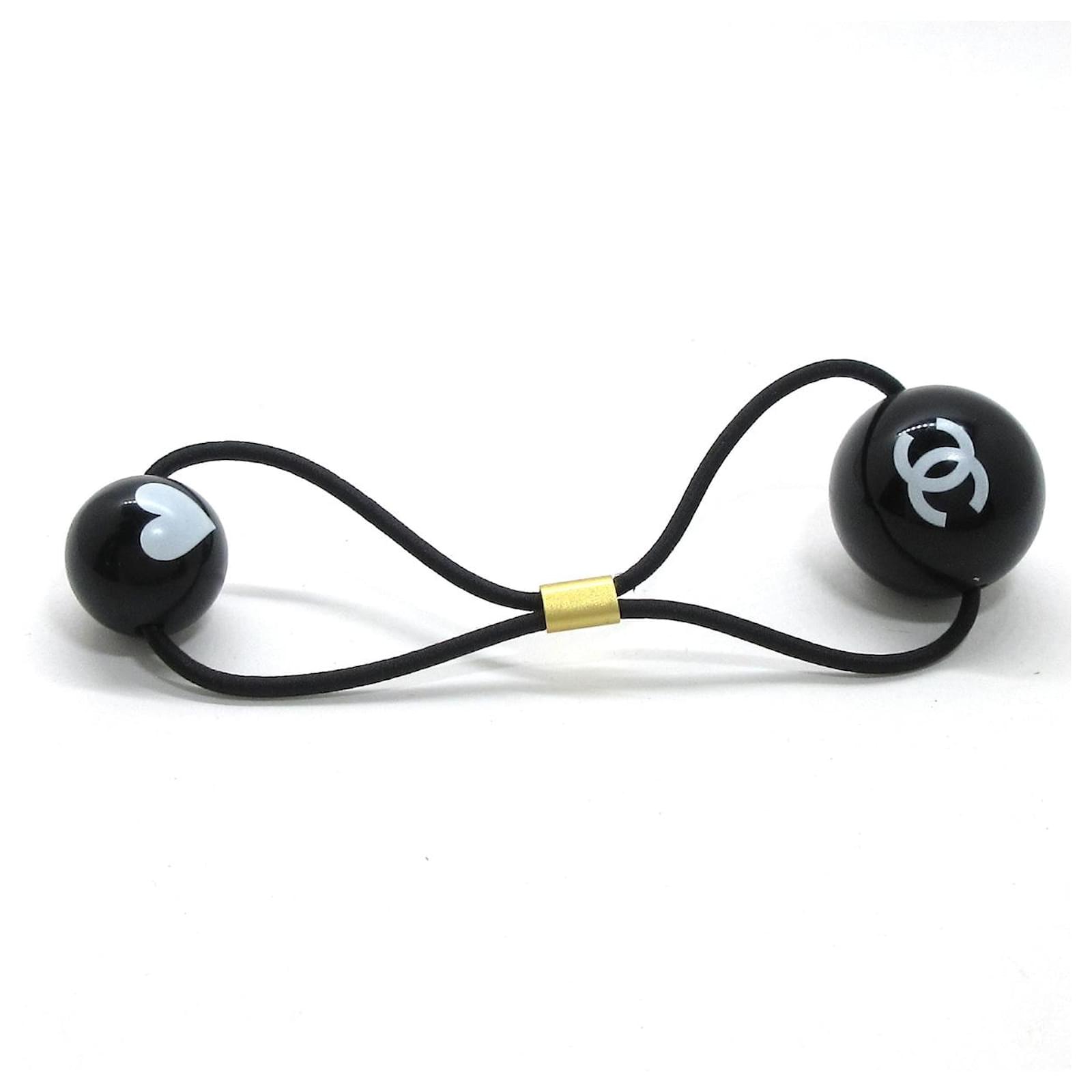 Chanel hair accessory Black Plastic ref.402978 Joli Closet