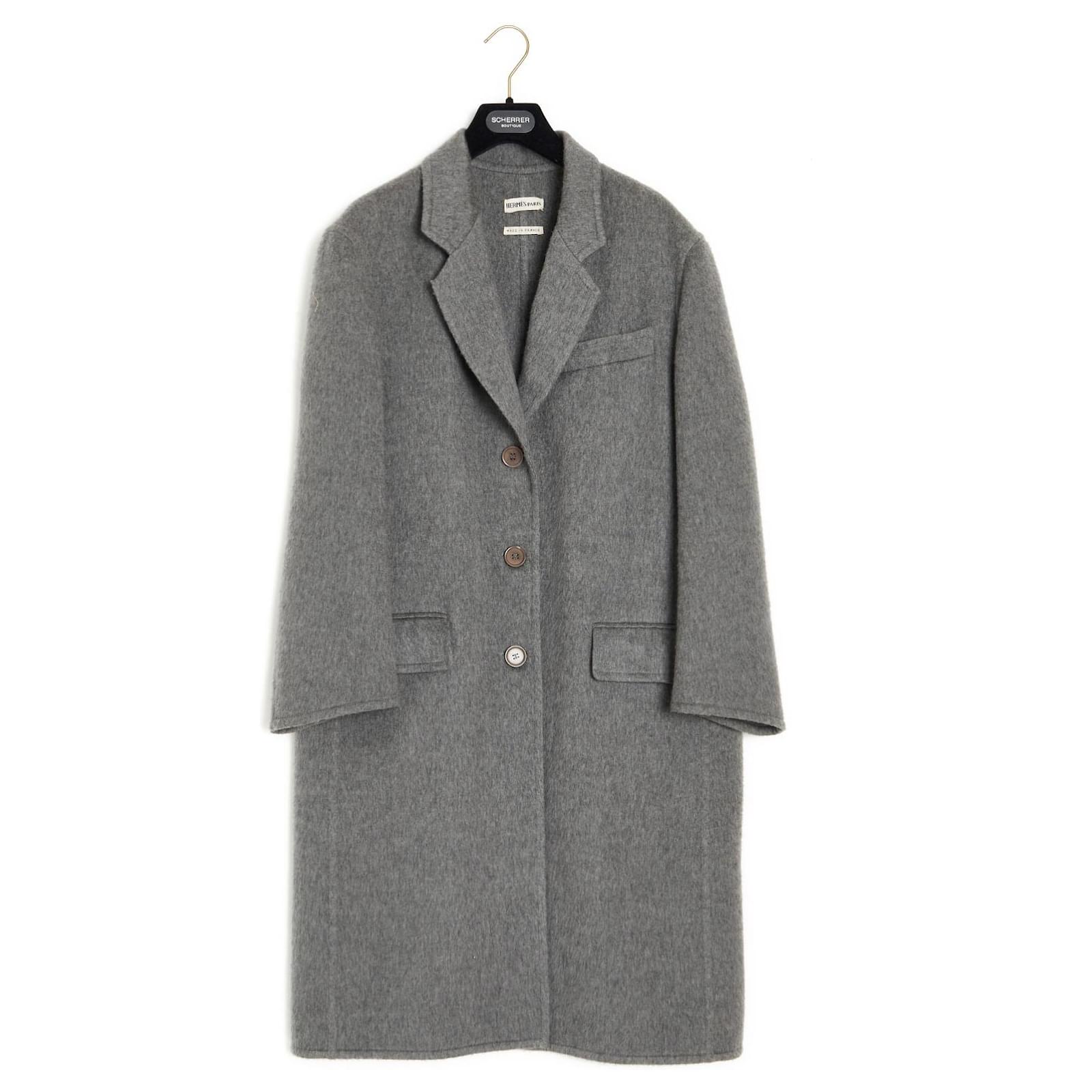 ジャケット・アウター HERMES margiela years cashmere coat 42 ジャケット・アウター HERMES margiela years cashmere coat 42