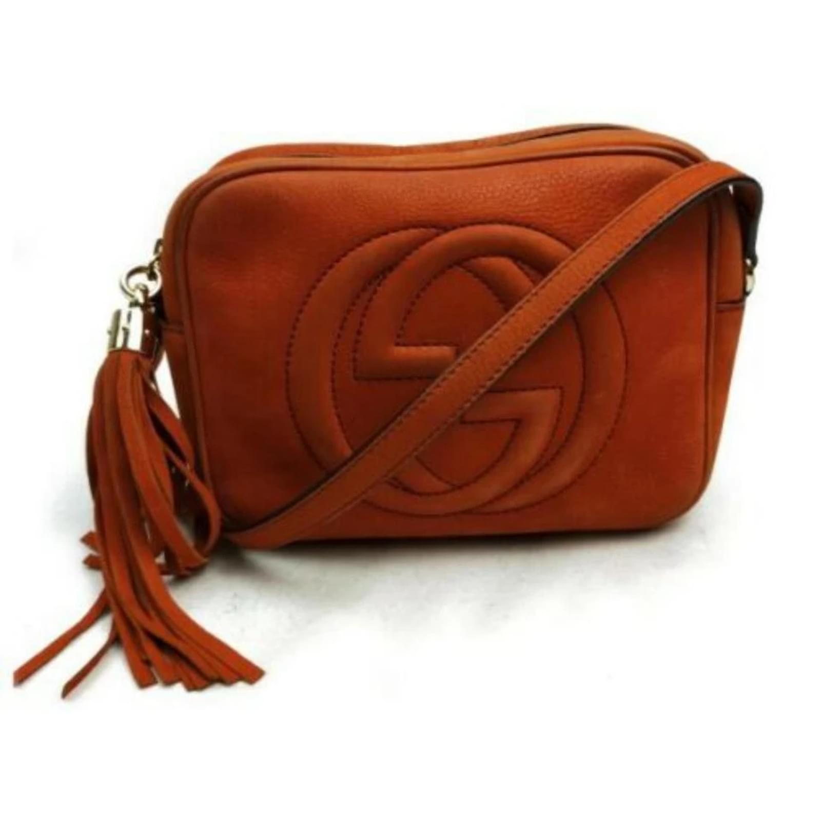 gucci orange crossbody