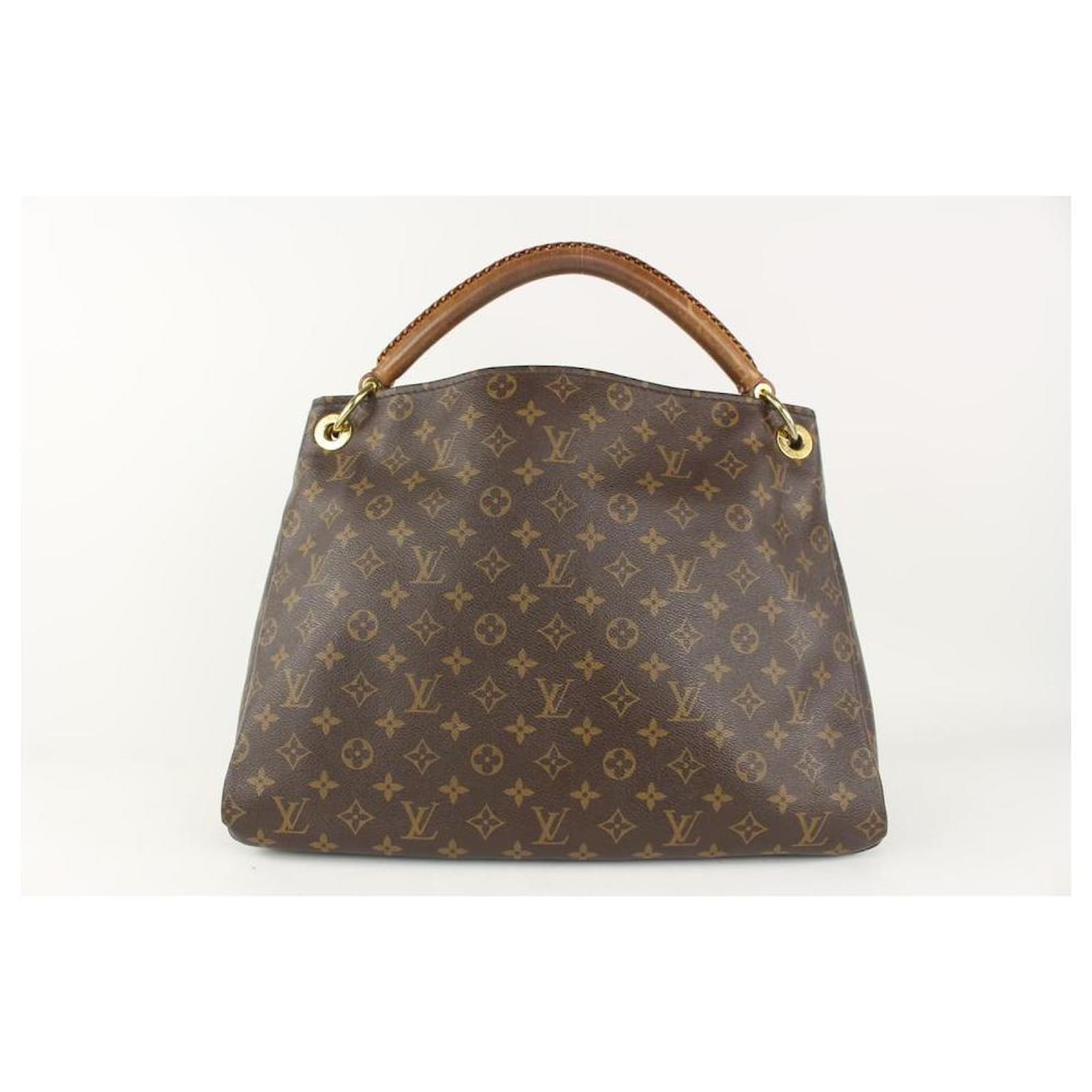 Louis Vuitton Monogram Artsy MM Hobo Bag Braided Handle Leather ref.403097  - Joli Closet