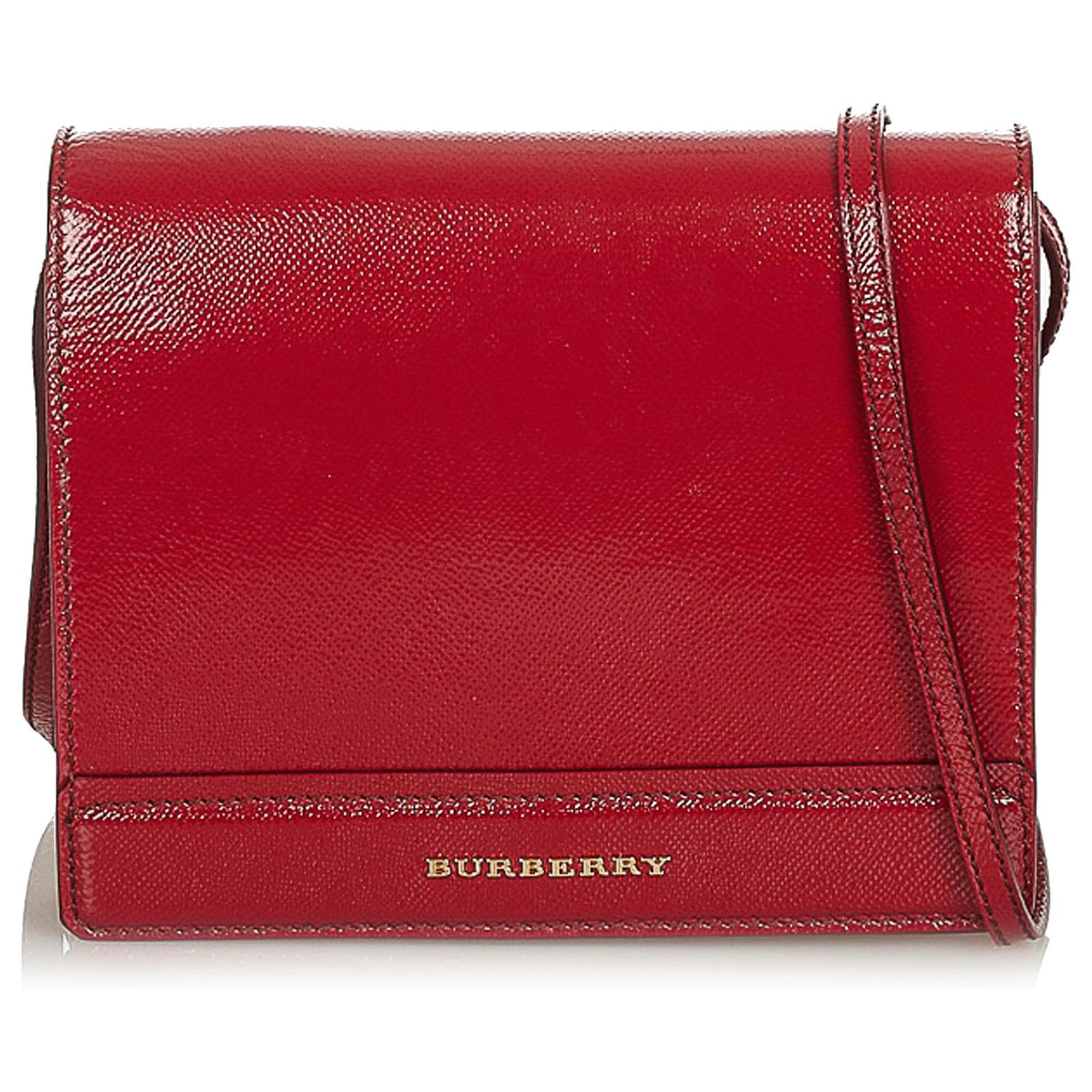 burberry red crossbody