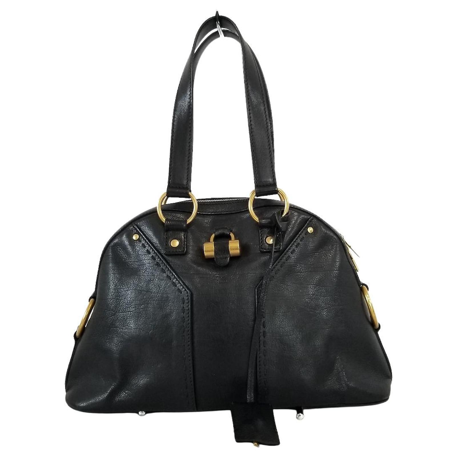 Saint Laurent Handbag Black Leather ref.403437 Joli Closet