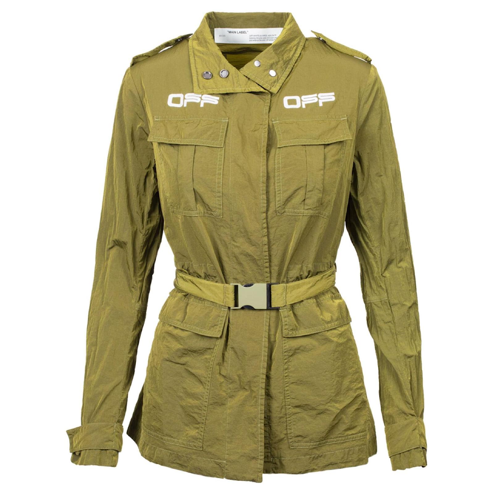 Veste off outlet white militaire