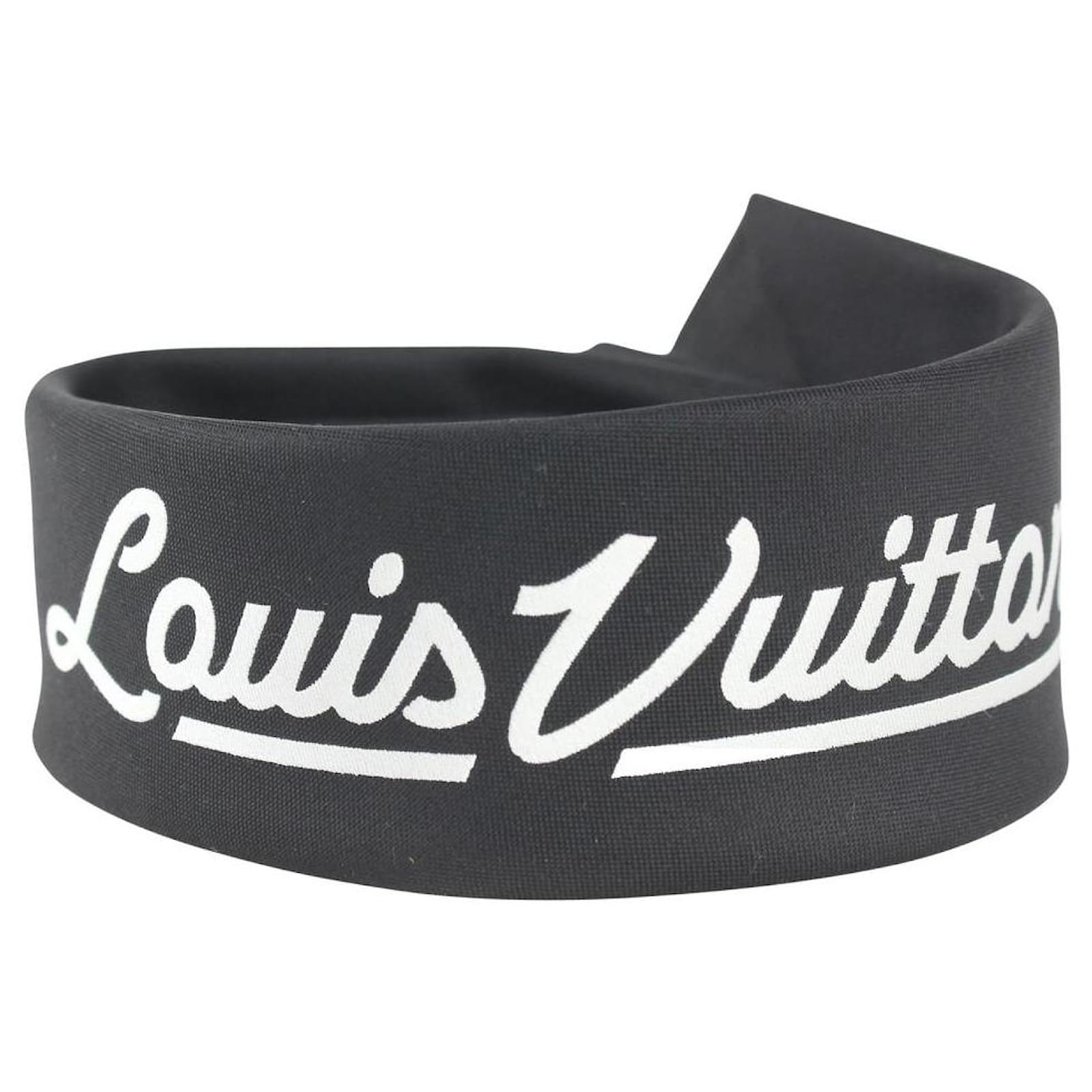 Louis Vuitton Nigo 2 Black x White Neck Tie ref.404497 - Joli Closet