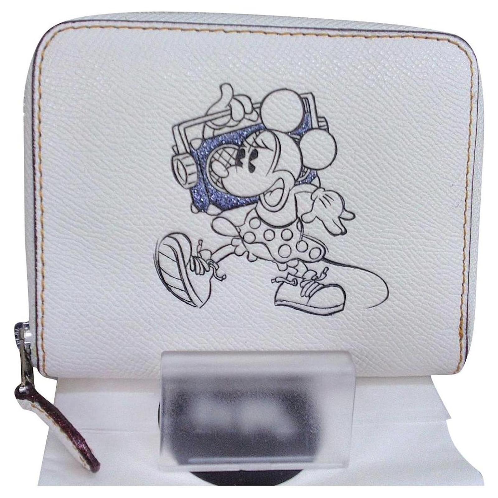 Coach Wallets White Leather ref.405399 Joli Closet