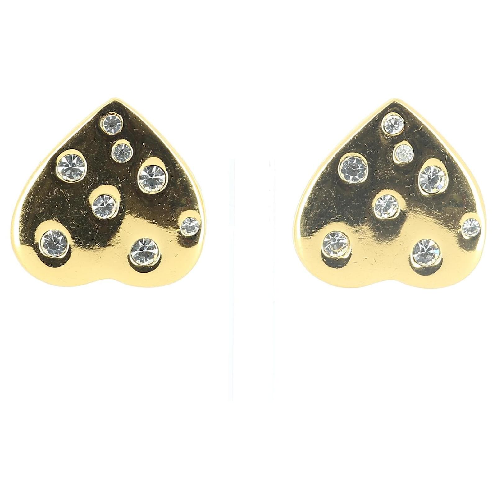 Saint Laurent Gold Earrings Women