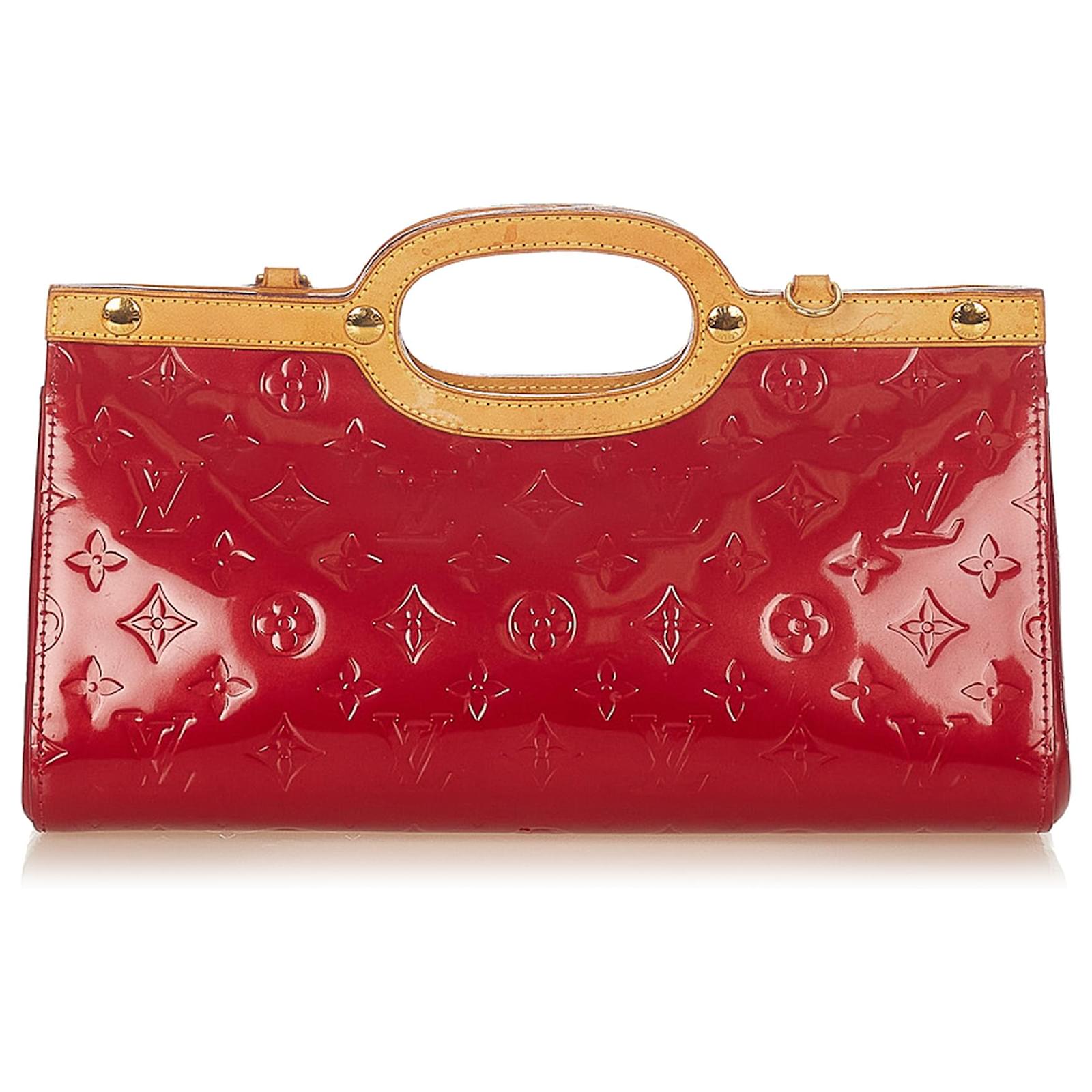 Louis Vuitton Louis Vuitton Roxbury Drive Red Vernis Leather Hand Bag