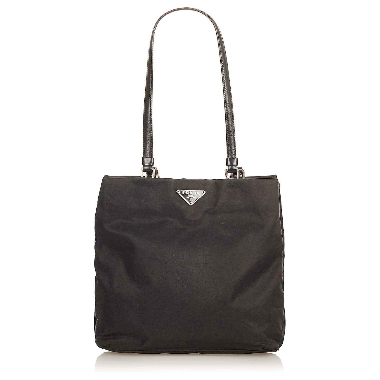 Prada Tessuto Ricamo Trompe L'oeil Tote - ShopStyle