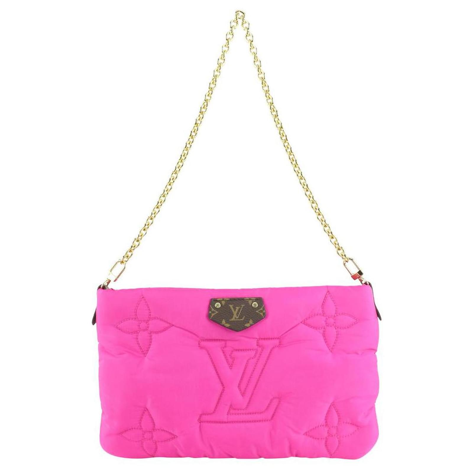 Louis Vuitton Hot Pink Monogram Pillow Pochette Accessoires Maxi Chain Pouch  ref.406234 - Joli Closet